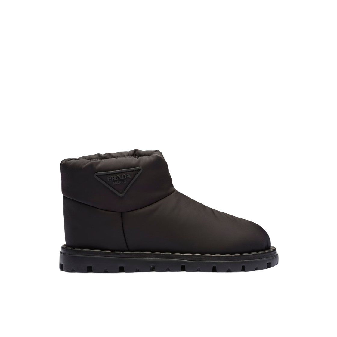 1T259N-3LGO-F0002 (W) Prada Re-Nylon Booties Black