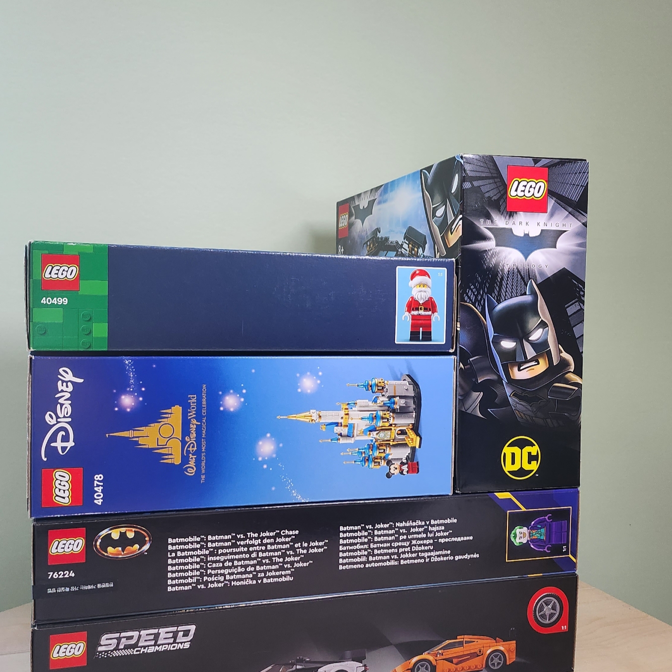 Lego Santa’s Sleigh, Lego Mini Disney Castle 착용 스타일