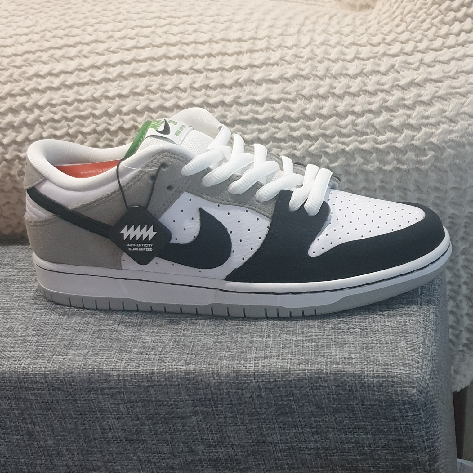 Nike SB Dunk Low Pro Chlorophyll 착용 스타일
