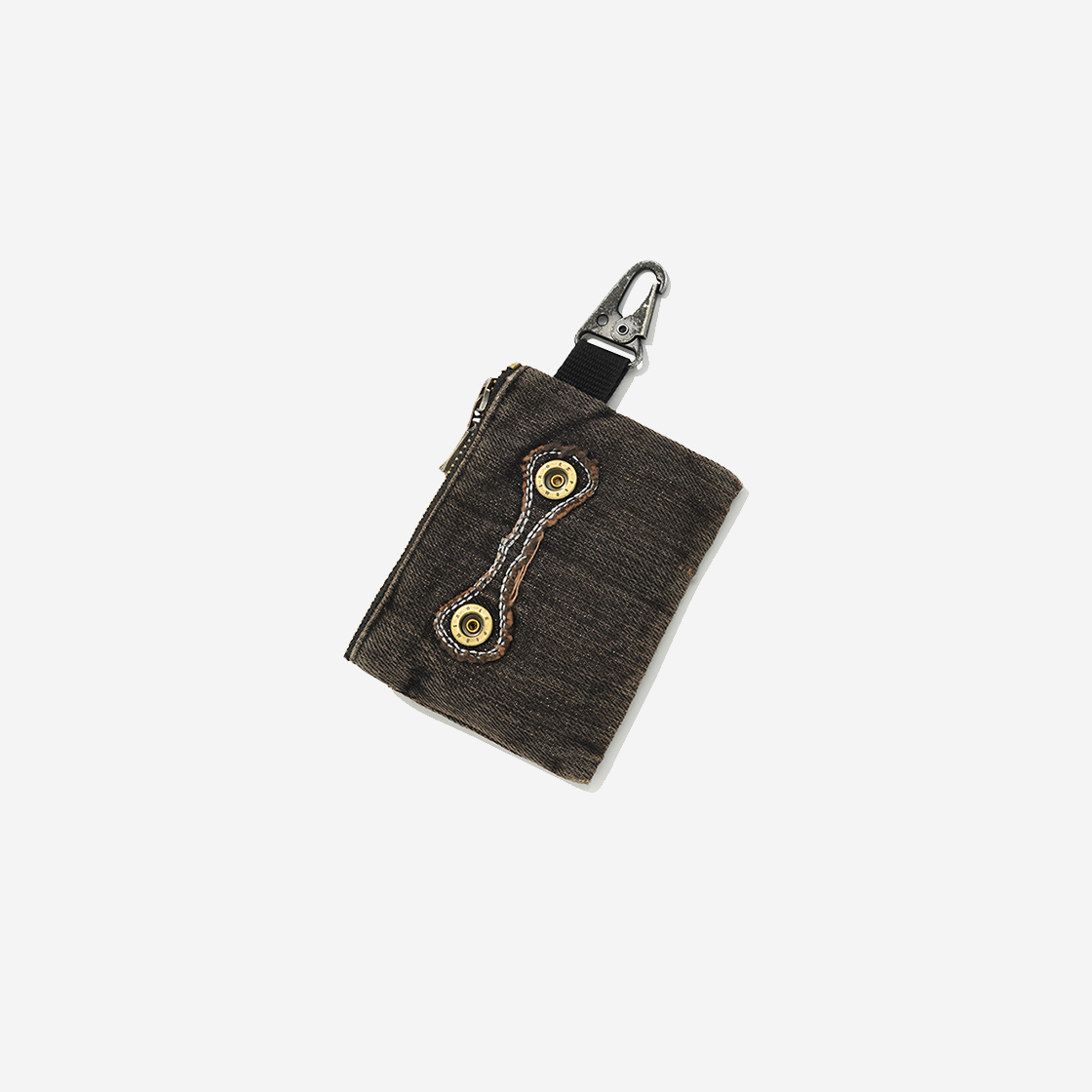 카락터 월렛 데님 팬츠 빈티지 블랙 (카드 월렛 포함)(Karactor Wallet Denim Pants Vintage Black (with Card Wallet)) - 4