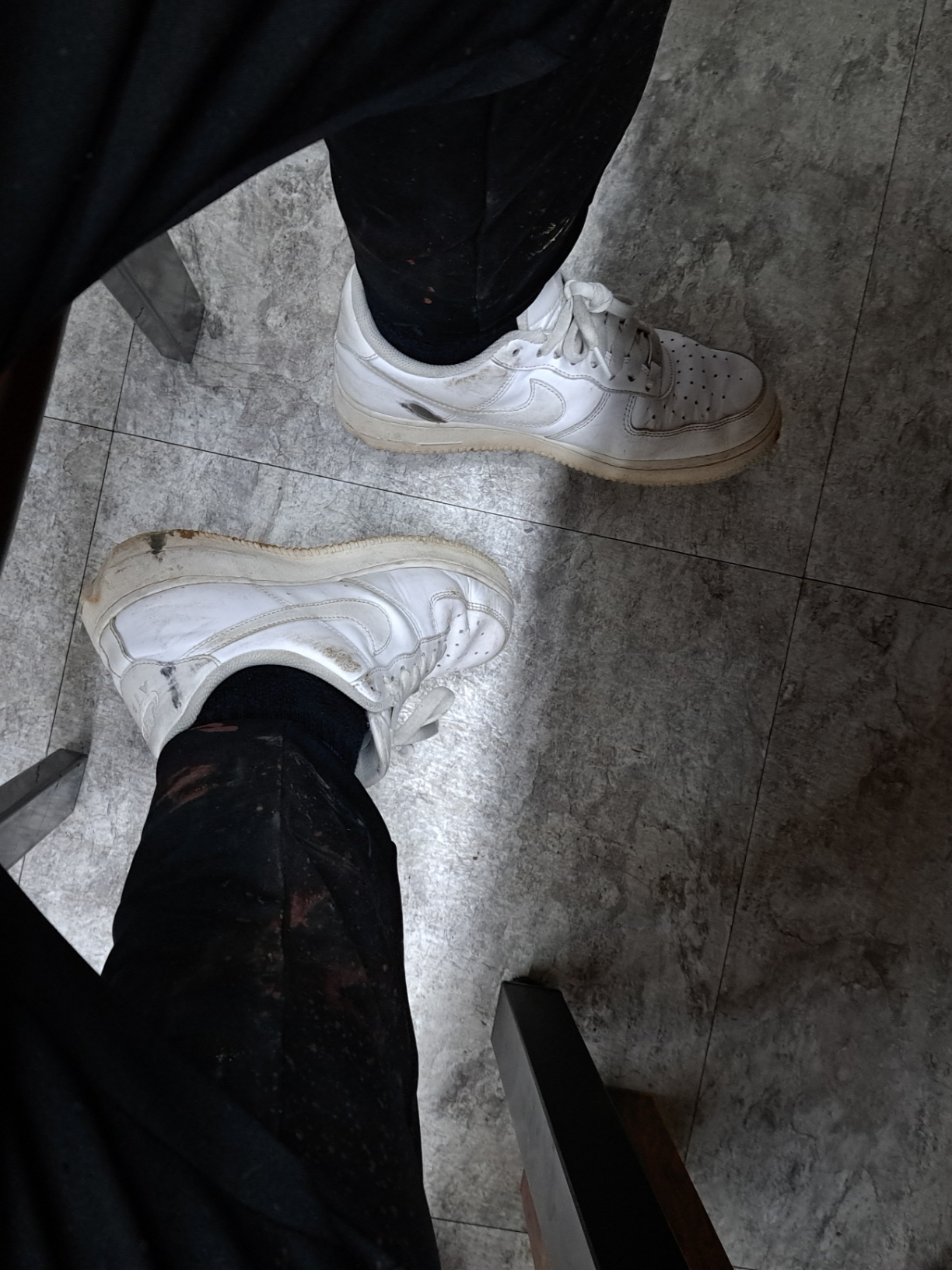 Nike Air Force 1 '07 Low White 착용 스타일 - 2