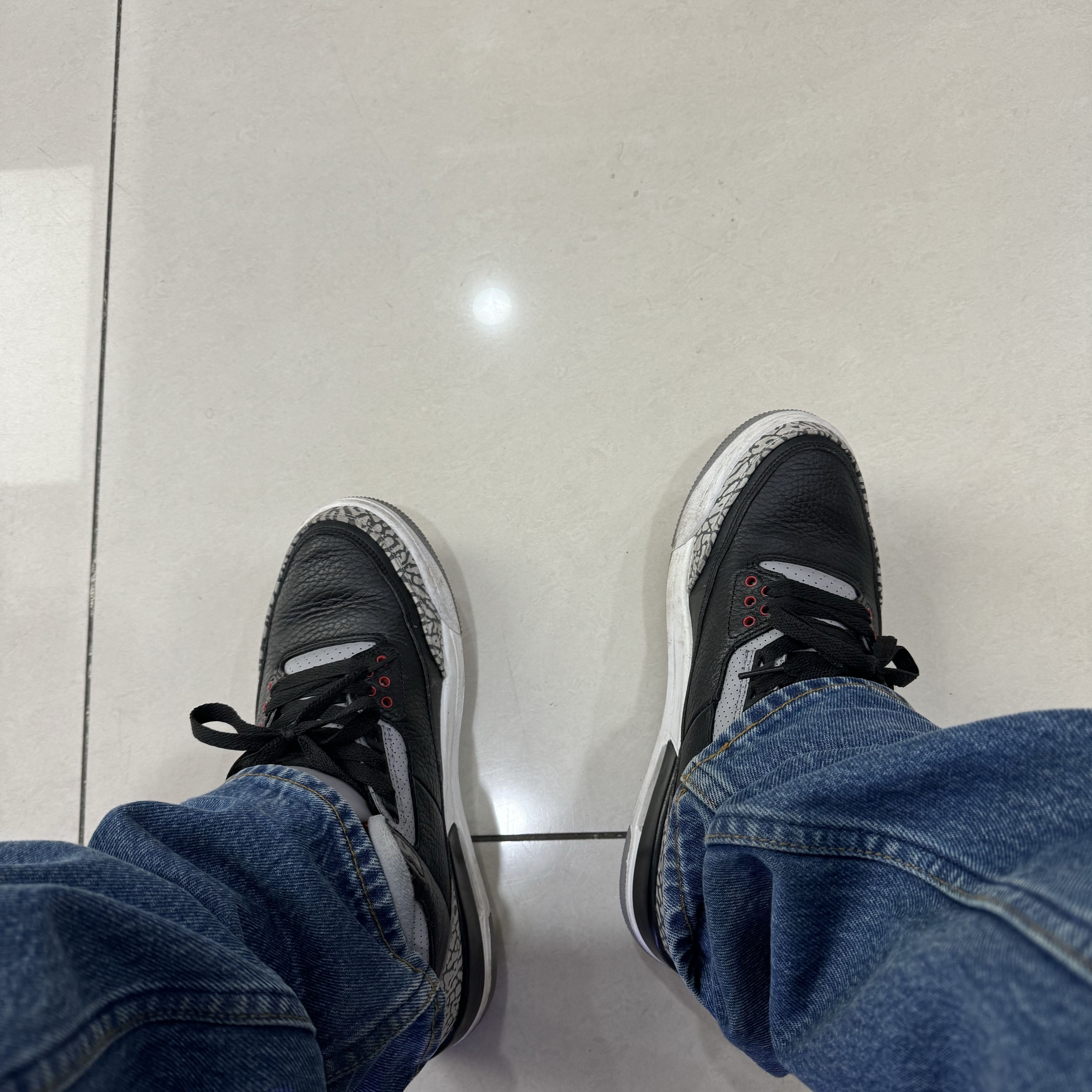 Jordan 3 Retro OG Black Cement 2018 착용 스타일