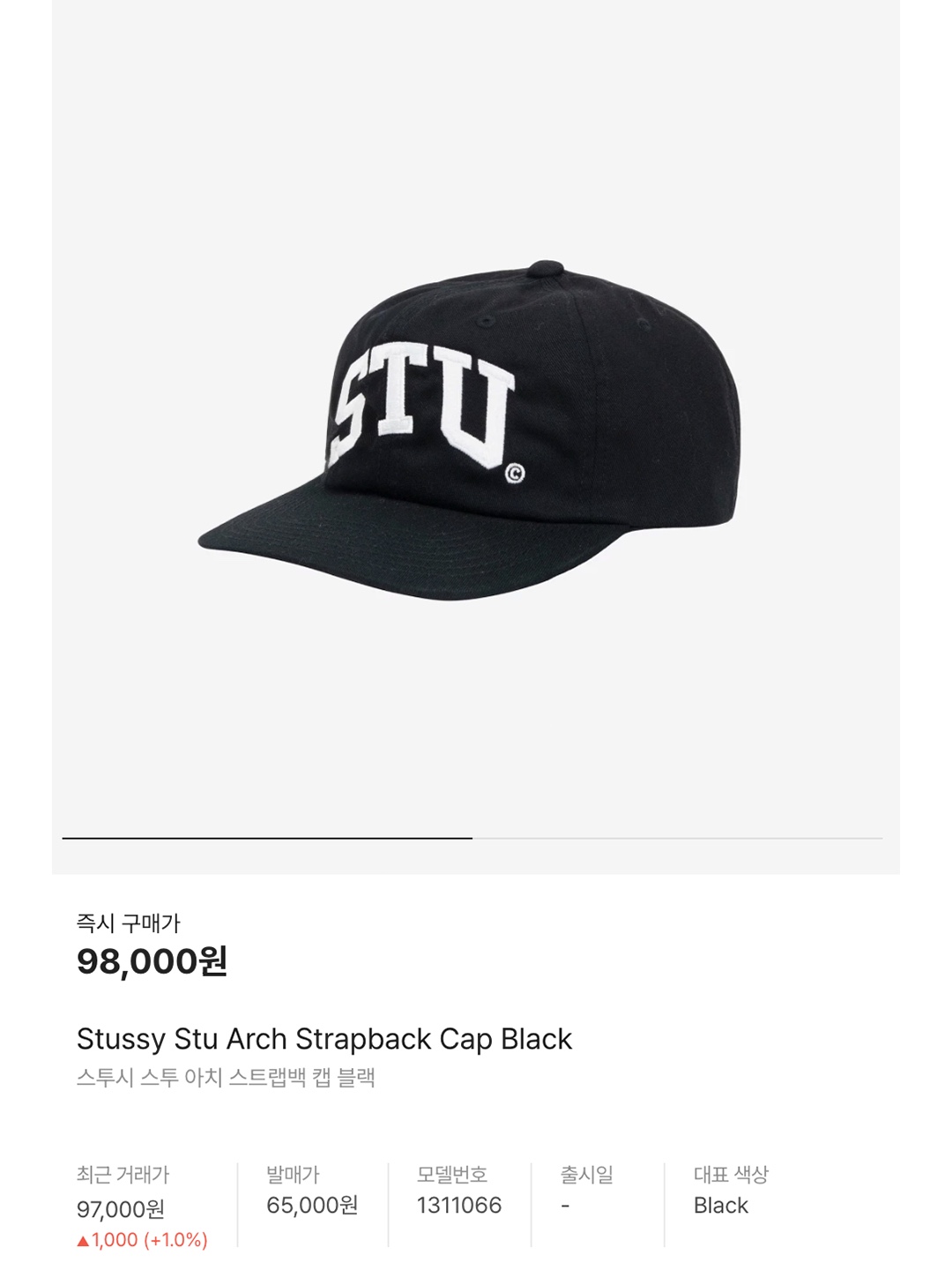 Stussy Stu Arch Strapback Cap Black, Stussy Mid-Depth Sport Arch Strapback Charcoal 착용 스타일 - 7