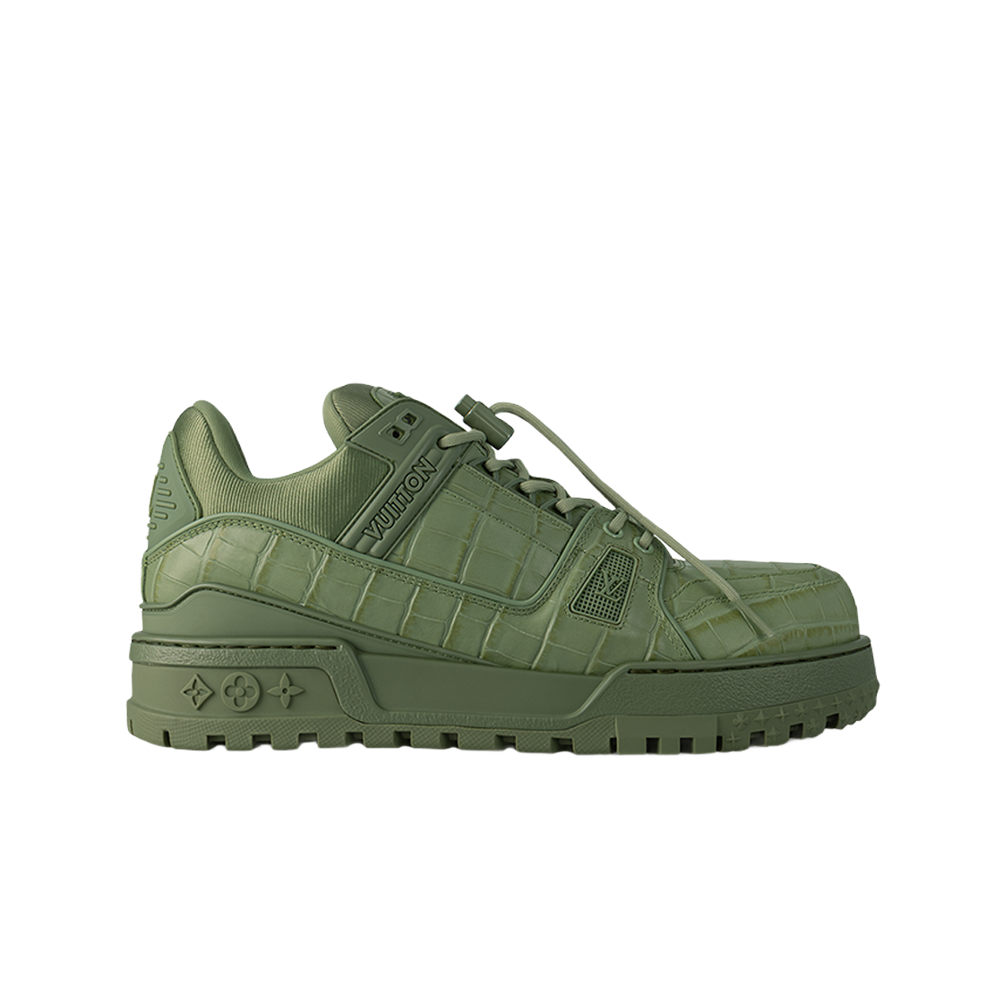 루이비통 LV 트레이너 맥시 스니커즈 카키(Louis Vuitton LV Trainer Maxi Sneakers Khaki) - 1