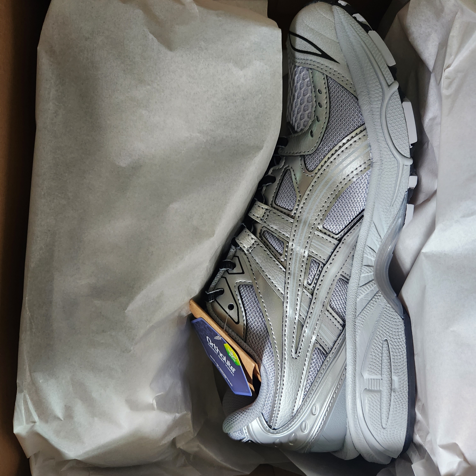 Asics Gel-Kayano Legacy Pure Silver 착용 스타일