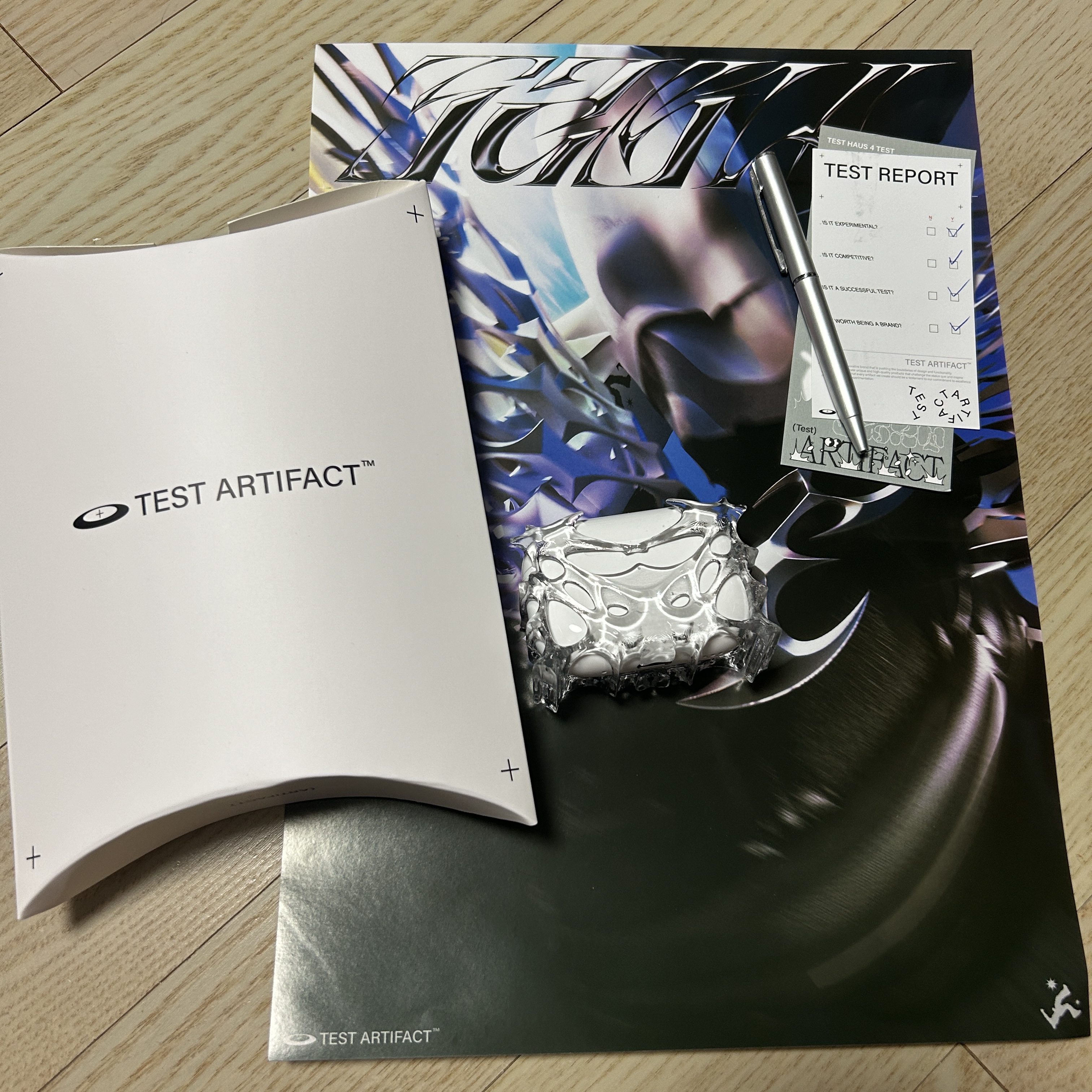 Test Artifact Era Pro 001 Clear 착용 스타일
