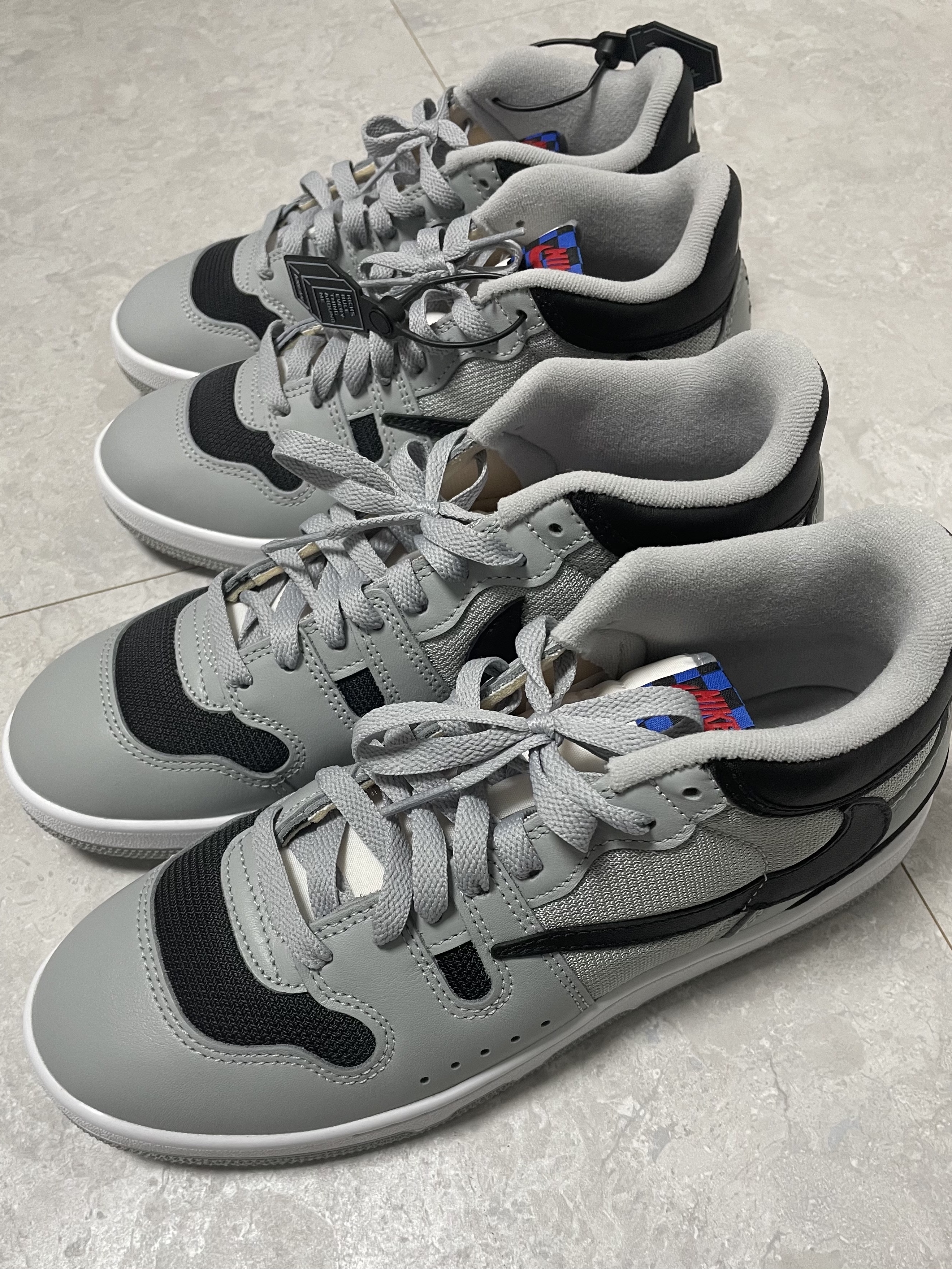 Nike x Travis Scott Mac Attack SP Light Smoke Grey 착용 스타일