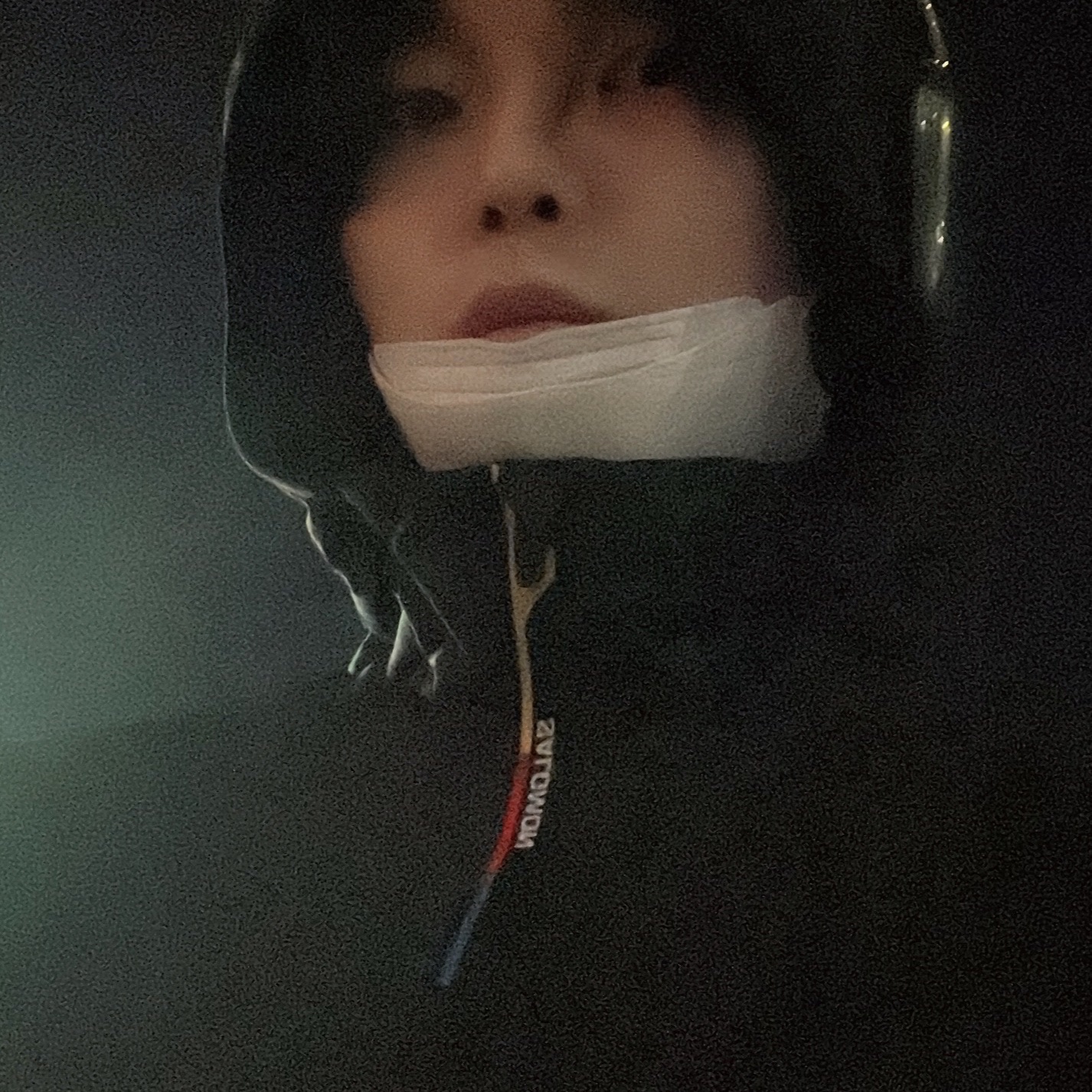 Salomon Modisay Jacket Black 착용 스타일