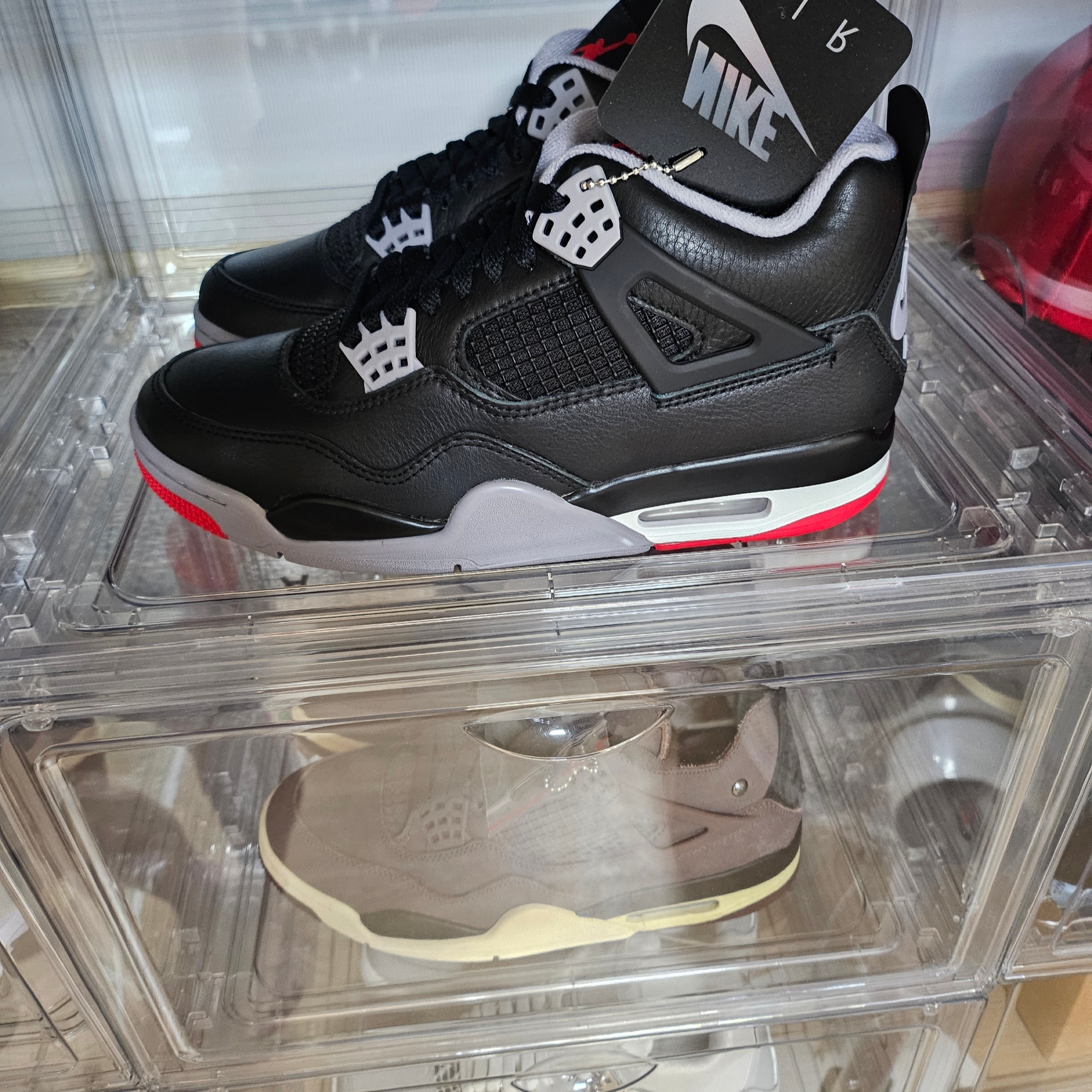 Jordan 4 Retro Bred Reimagined 착용 스타일 - 2