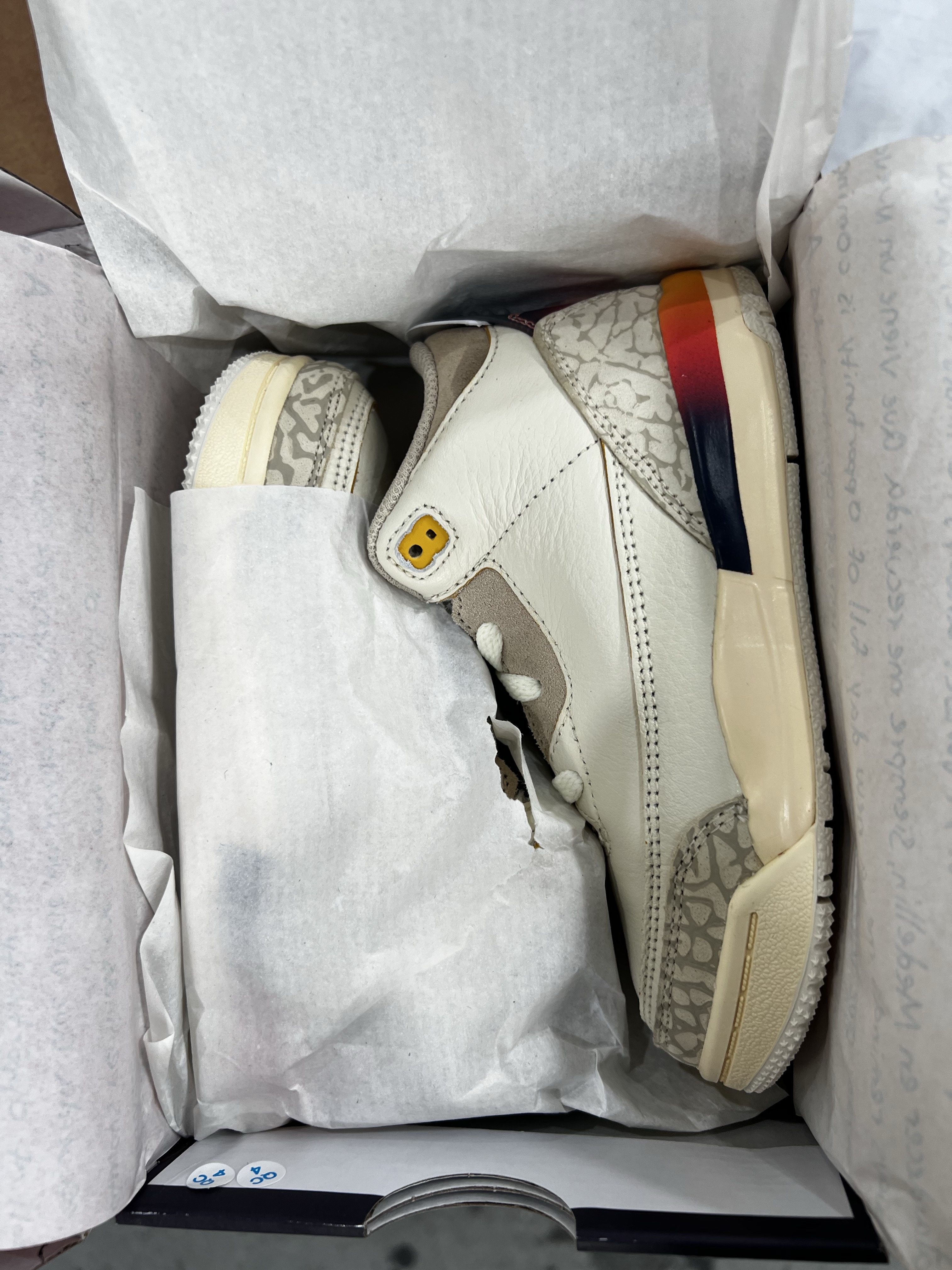 (PS) Jordan 3 x J Balvin Retro SP Sunset 착용 스타일