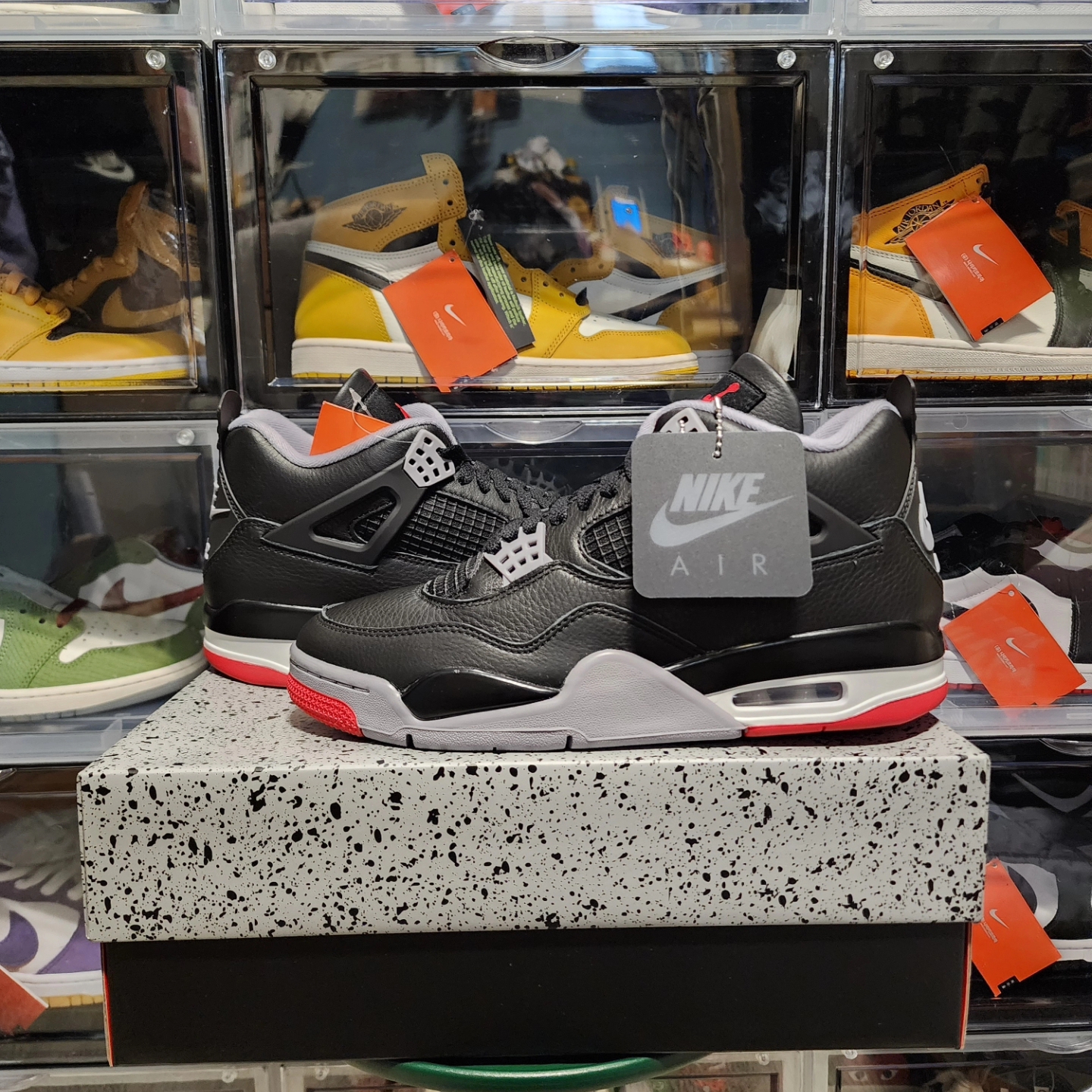 Jordan 4 Retro Bred Reimagined 착용 스타일 - 3