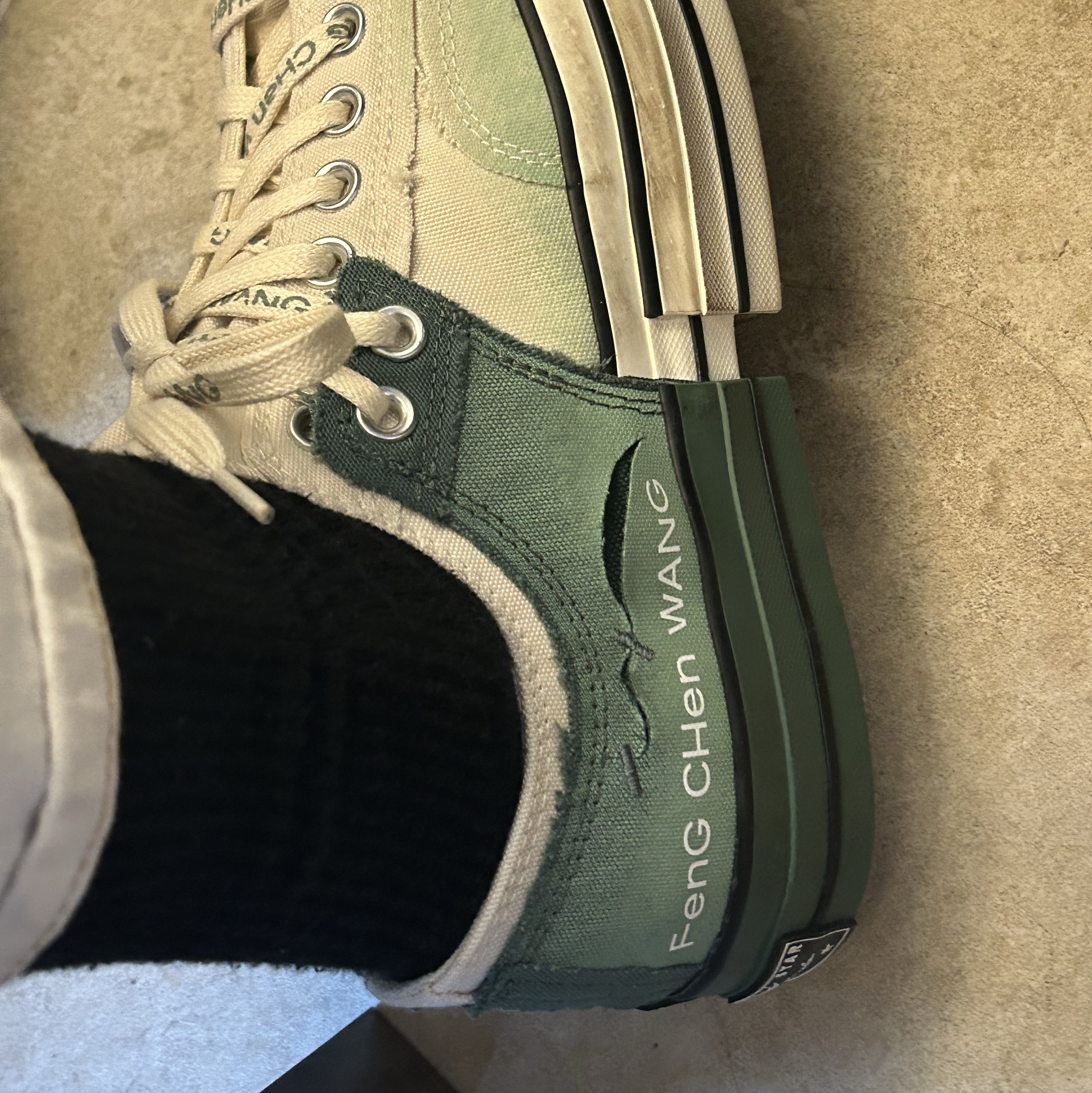 Converse x Feng Chen Wang Chuck 70 Ox 2-in-1 Myrtle 착용 스타일 - 3