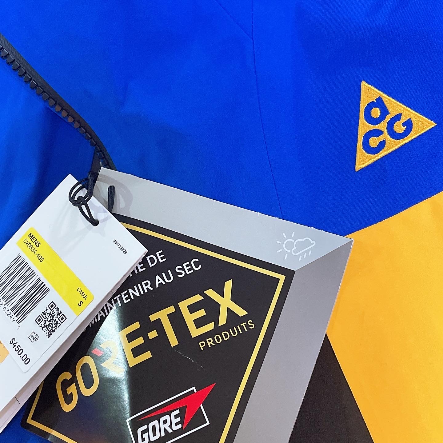 Nike ACG Gore-Tex Misery Ridge Jacket Hyper Royal - Asia 착용 스타일 - 2