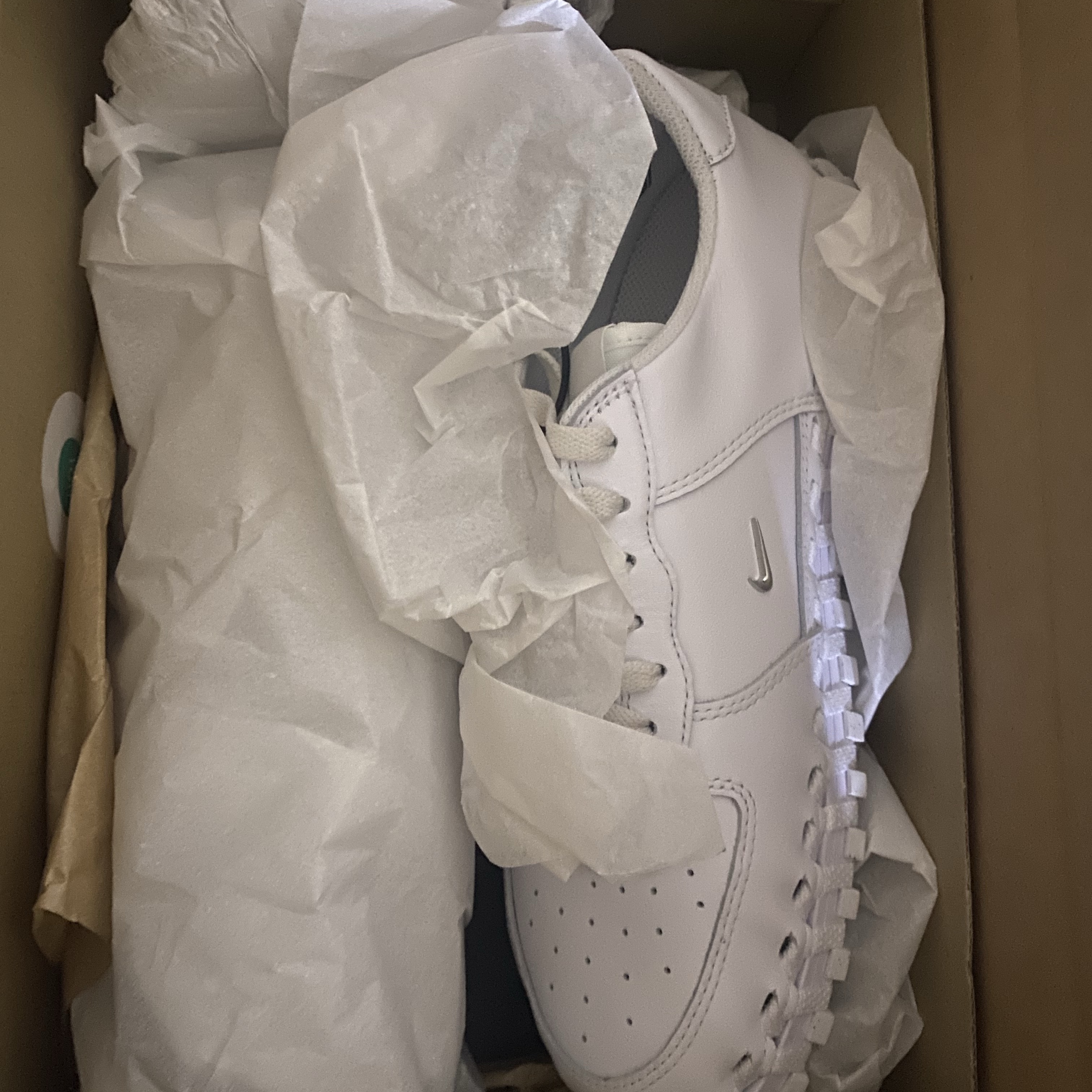 Nike x Jacquemus J Force 1 Low LX SP White 착용 스타일