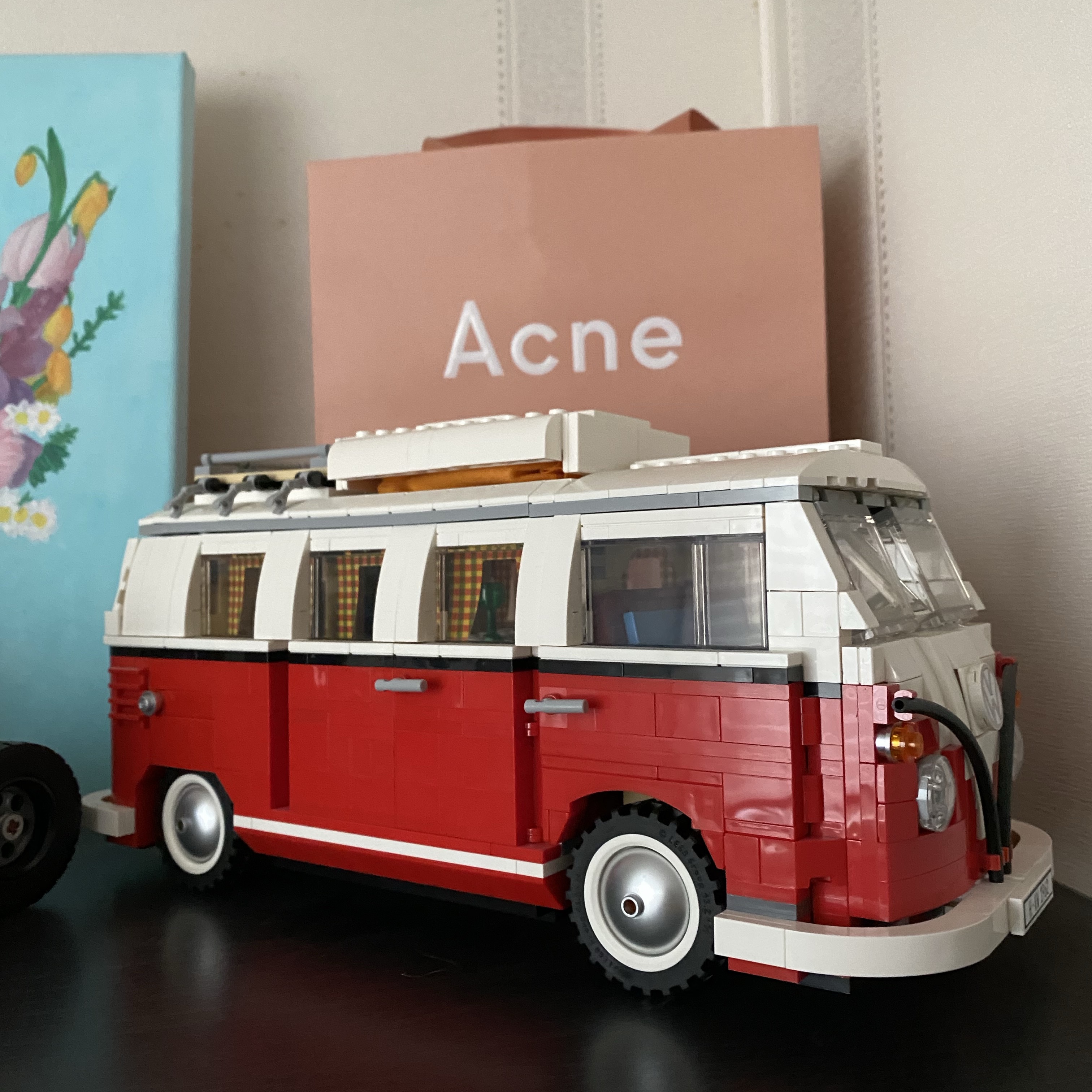 Lego Volkswagen T1 Camper Van 착용 스타일 - 2