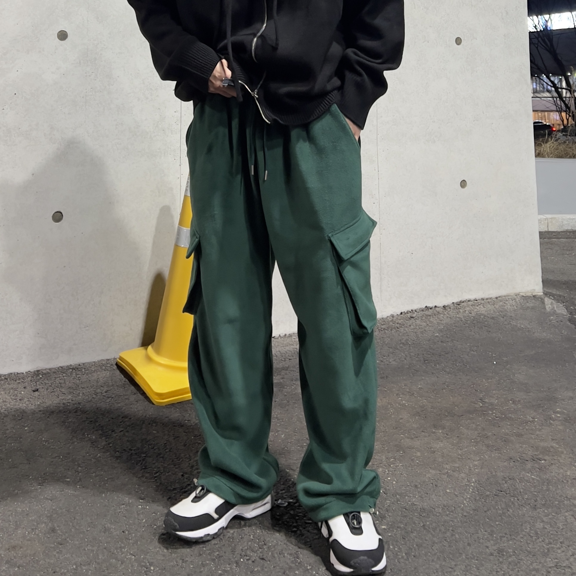 Nike x Comme des Garcons Homme Plus Air Max Sunder SP White Black 착용 스타일 - 3