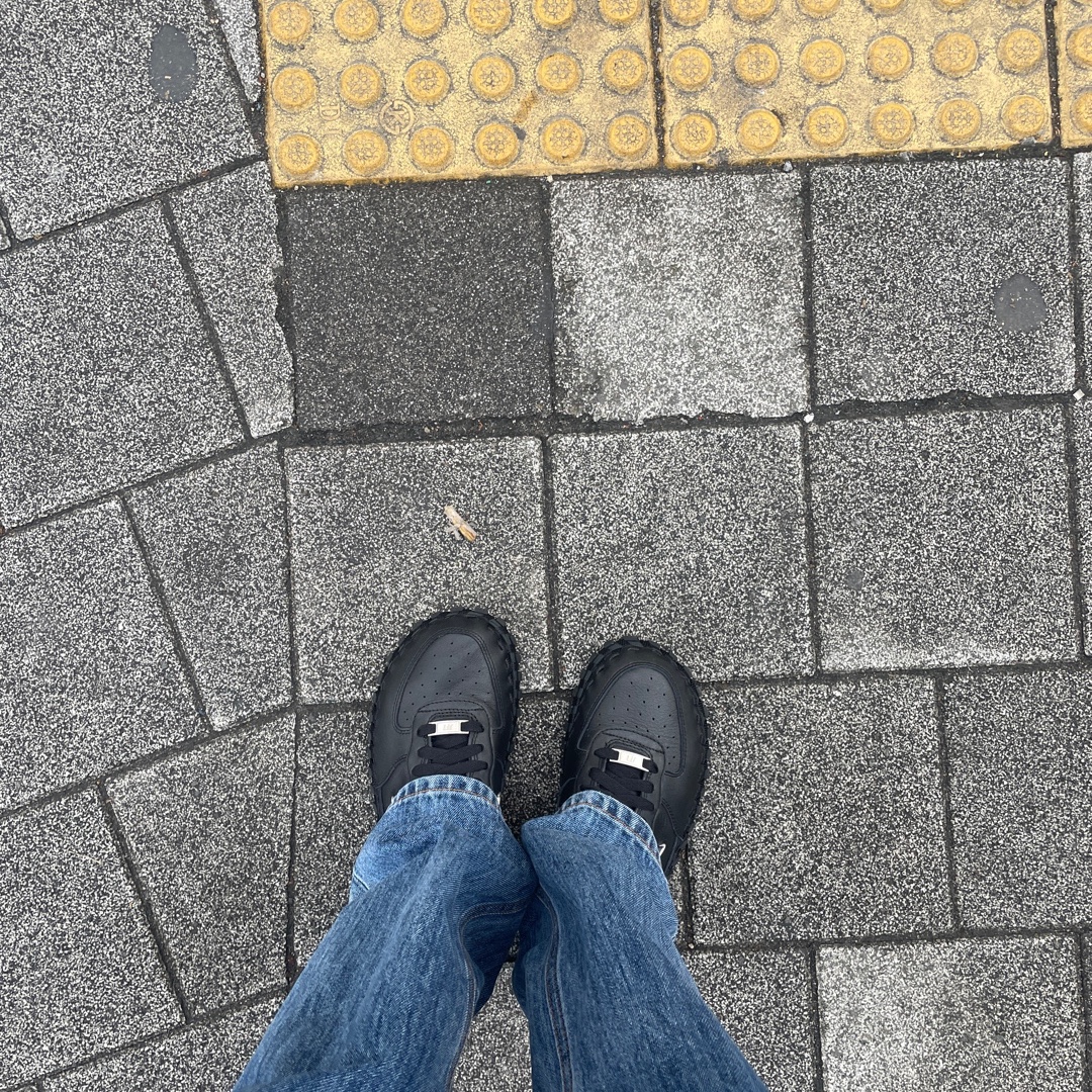 Nike x Jacquemus J Force 1 Low LX SP Black 착용 스타일