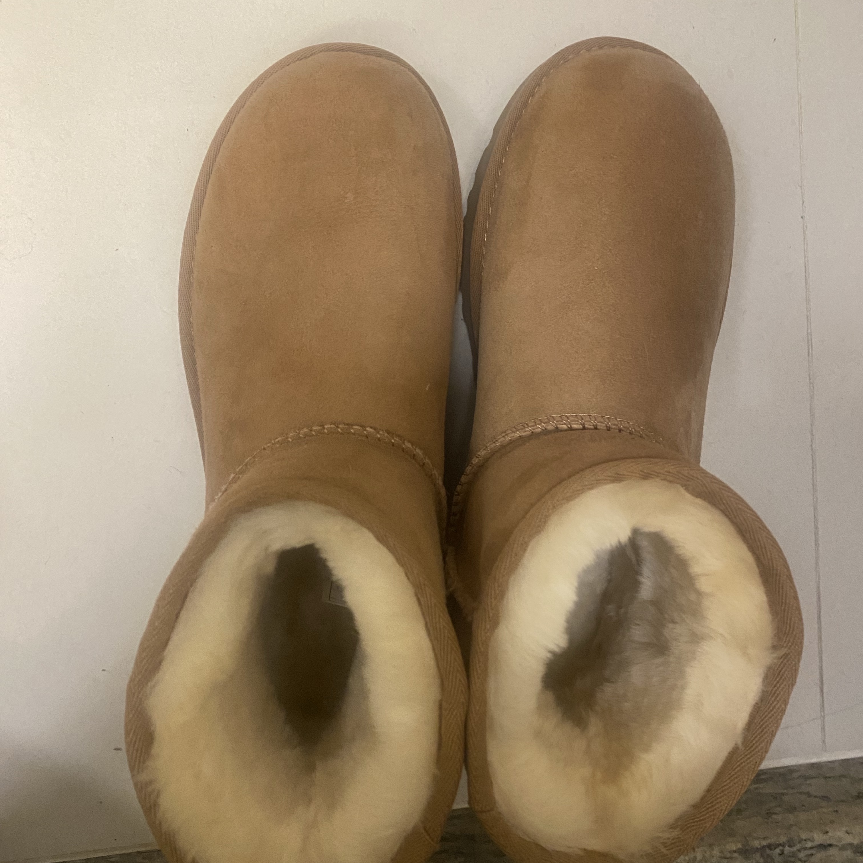 (W) UGG Classic Mini II Boots Chestnut 착용 스타일