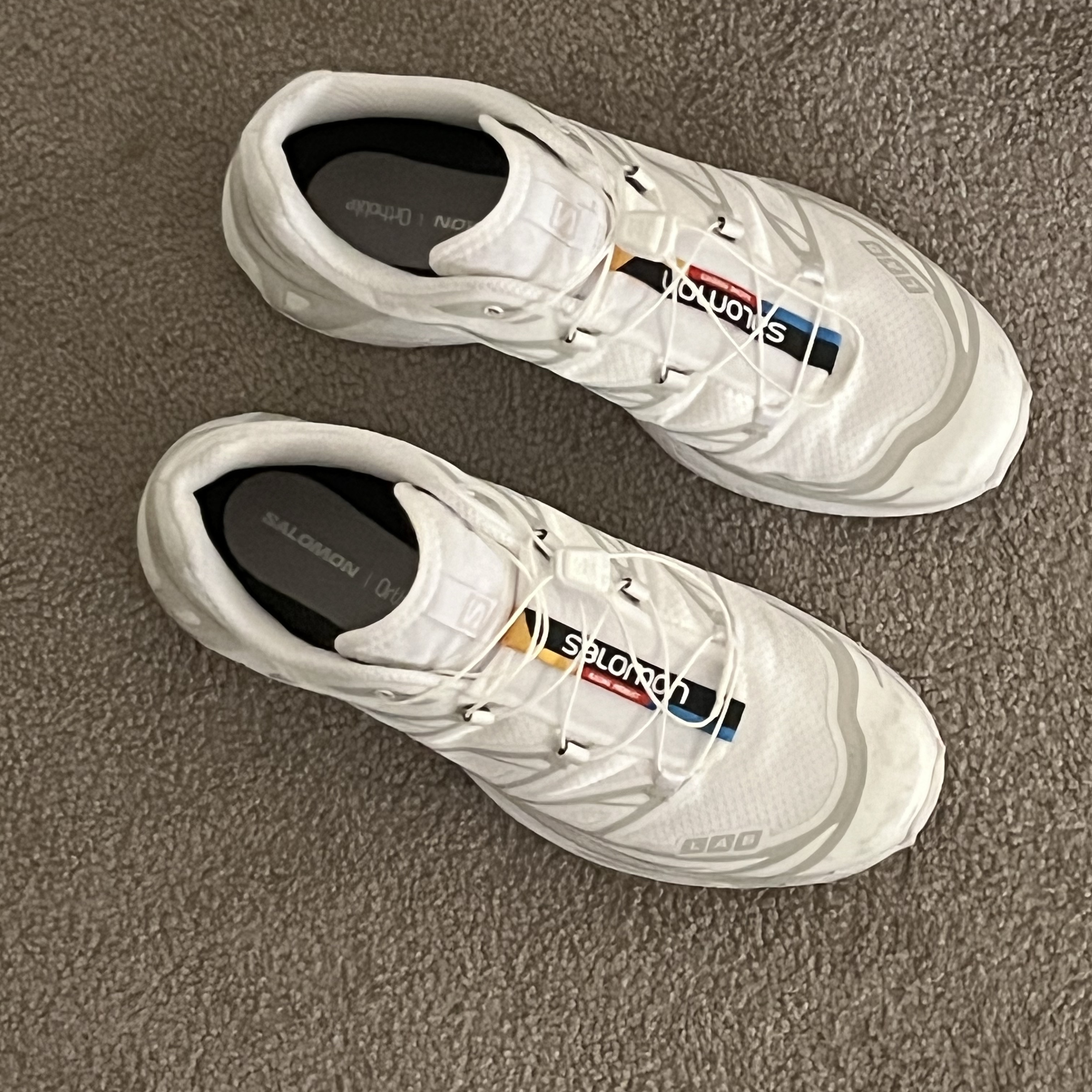 Salomon XT-6 ADV White 착용 스타일