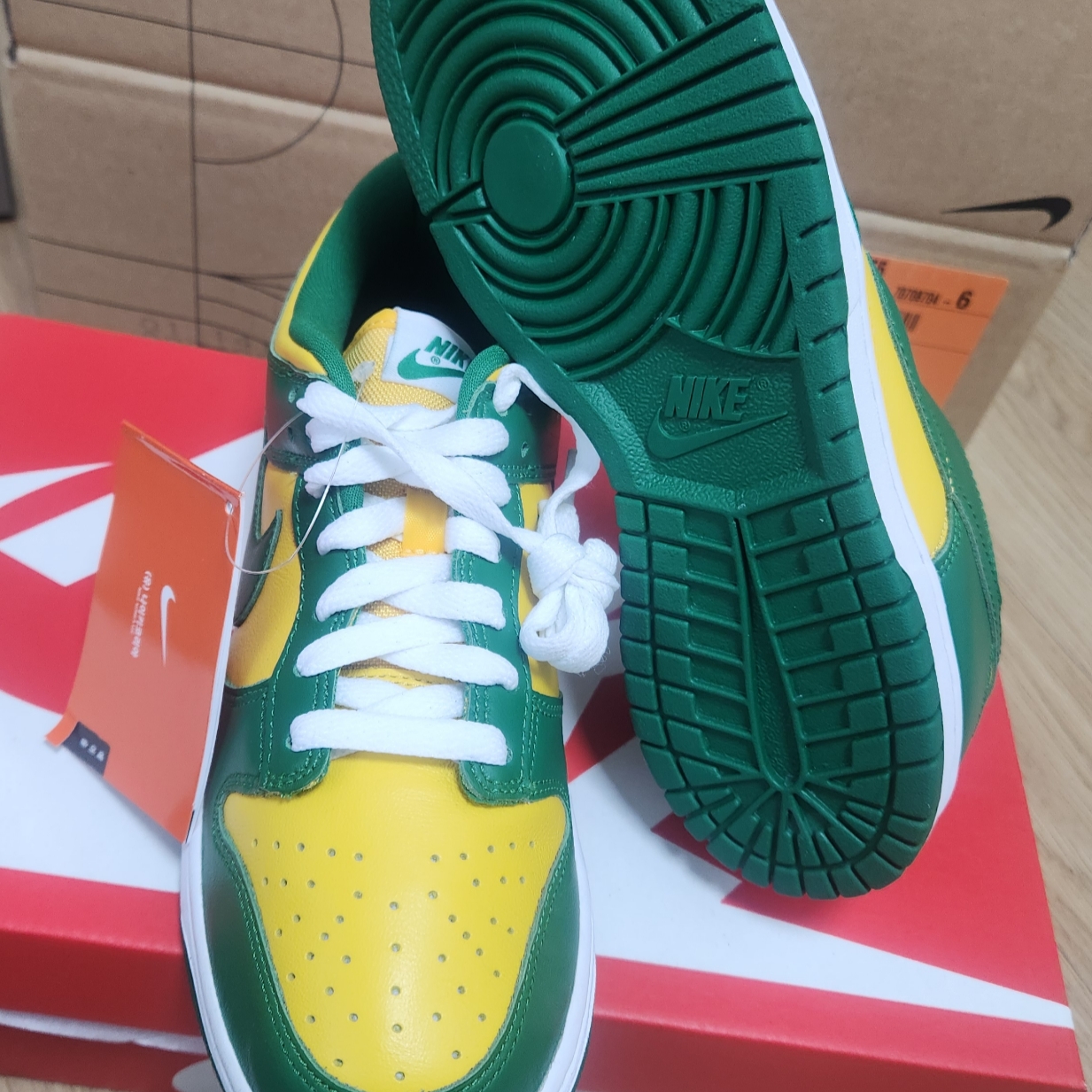Nike Dunk Low SP Brazil 2024 착용 스타일 - 4