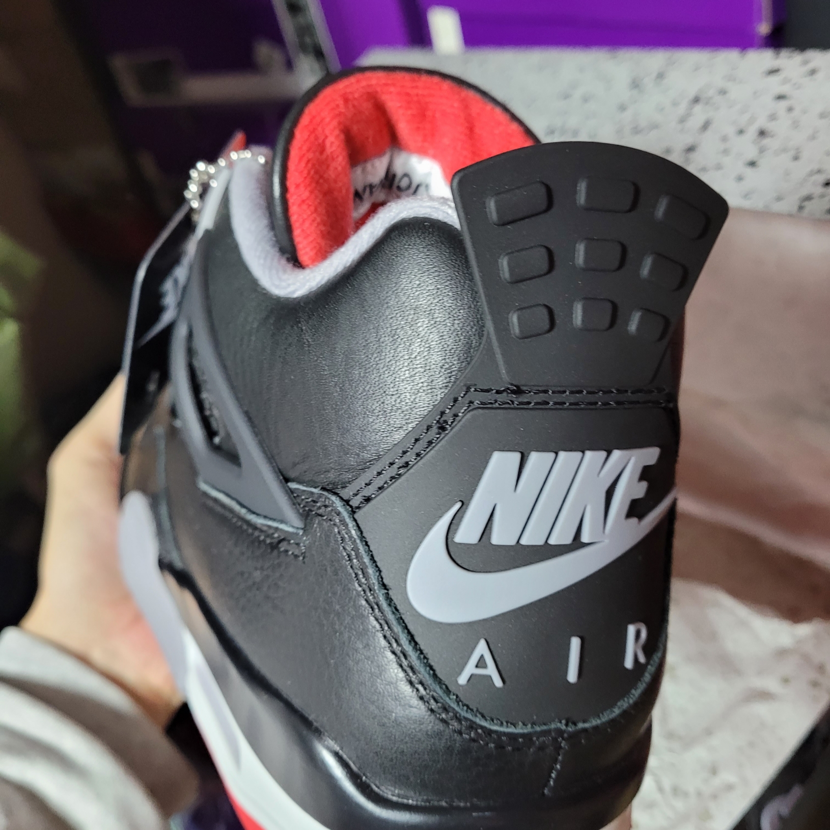 Jordan 4 Retro Bred Reimagined 착용 스타일 - 2