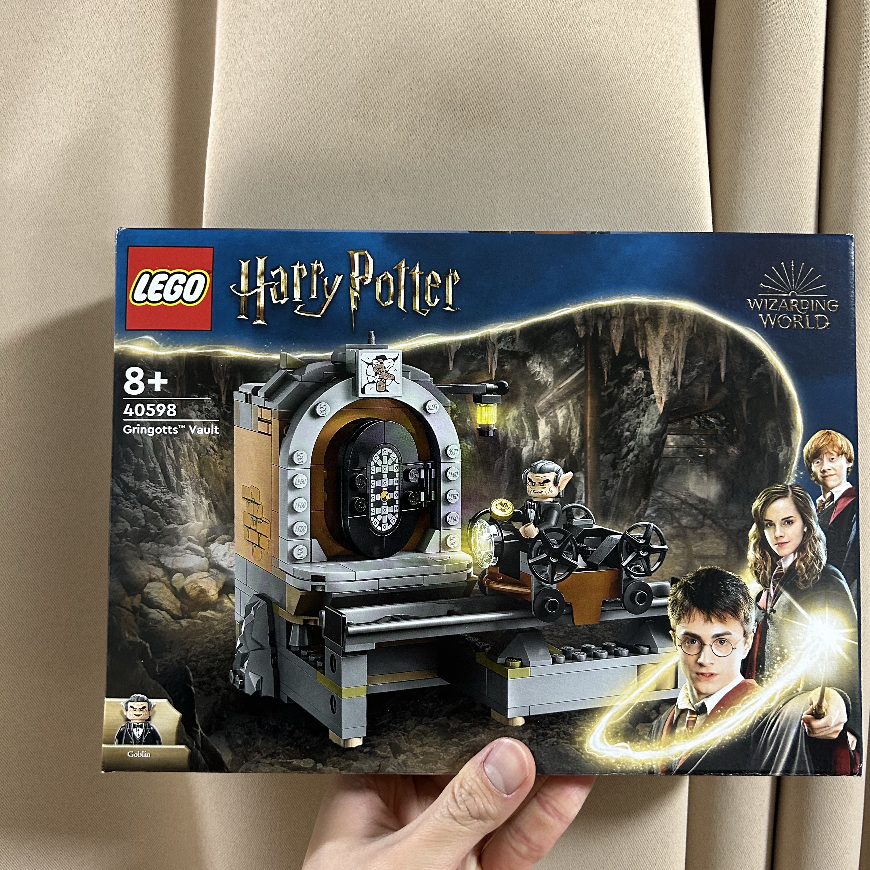 Lego Harry Potter Hogwarts Gringotts Vault 착용 스타일