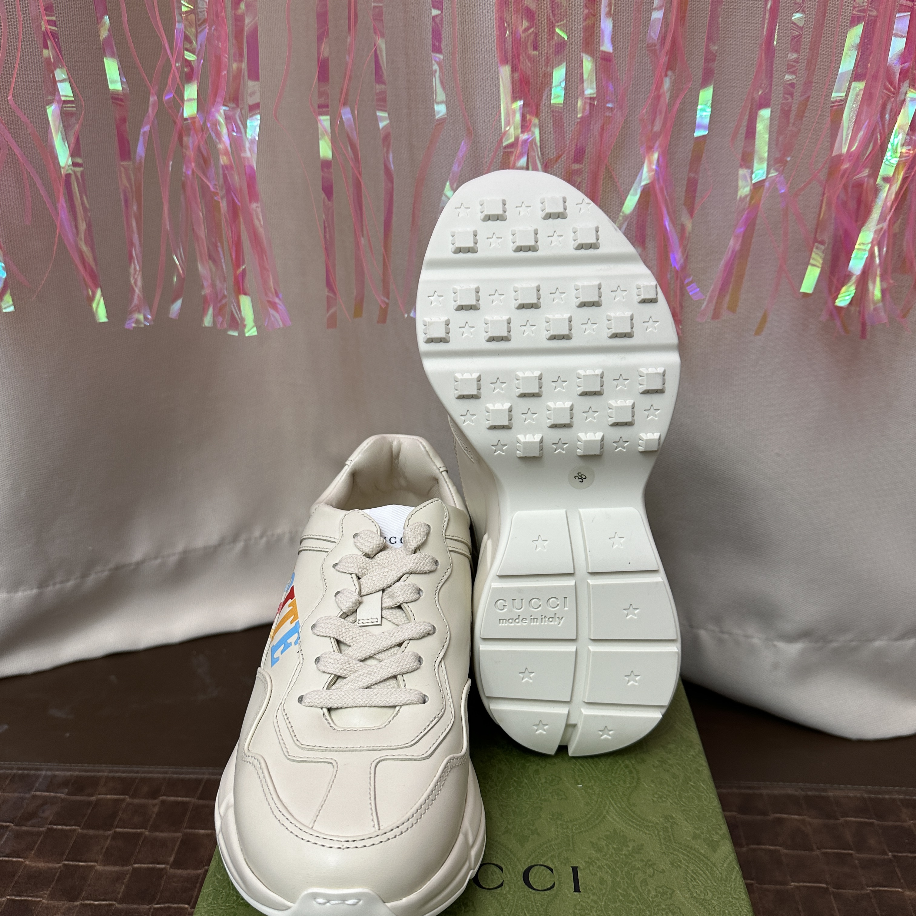 (W) Gucci Rhyton Exquisite Ivory 착용 스타일 - 4