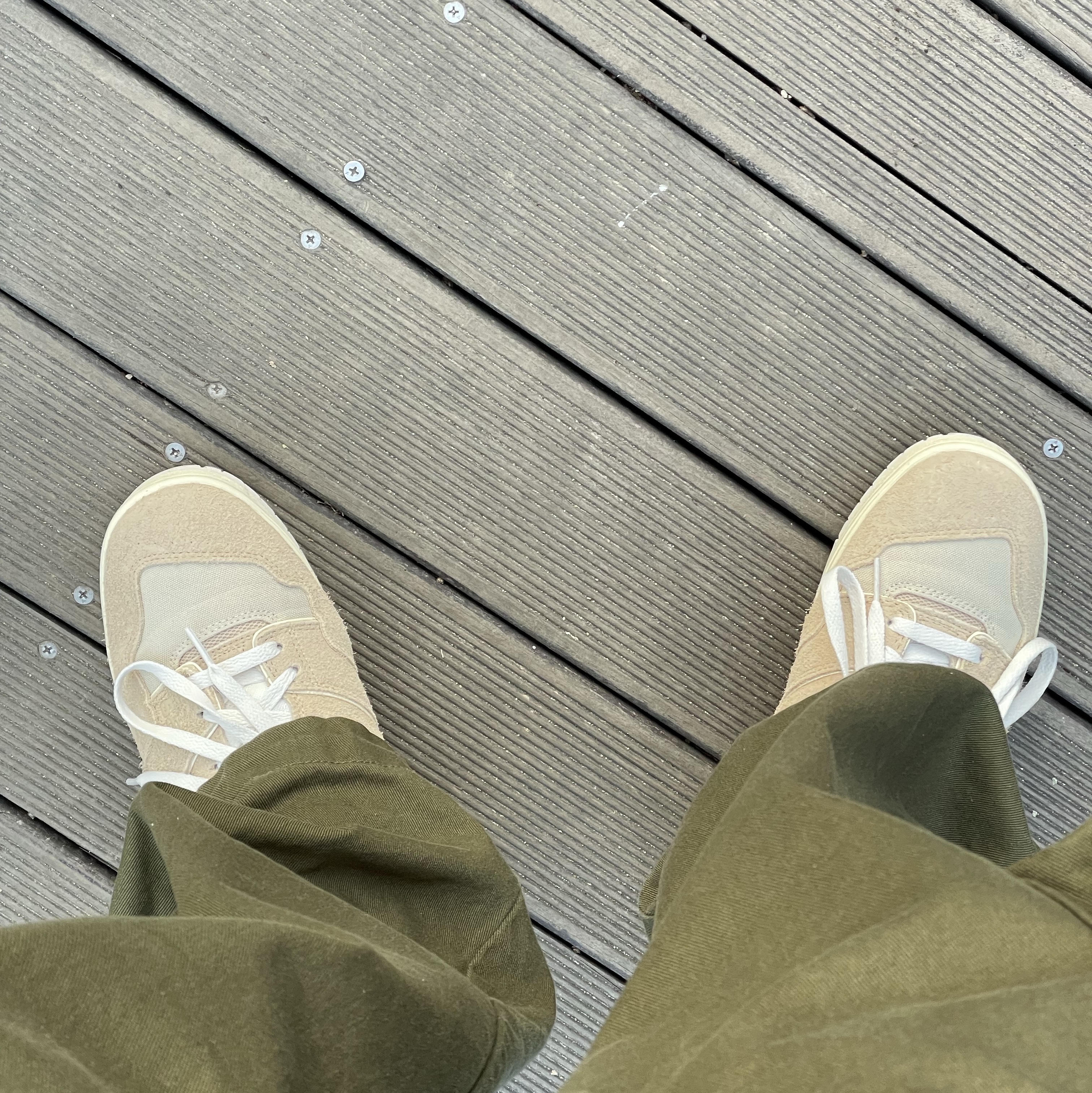 New Balance x Aime Leon Dore 550 Warm Sand 착용 스타일