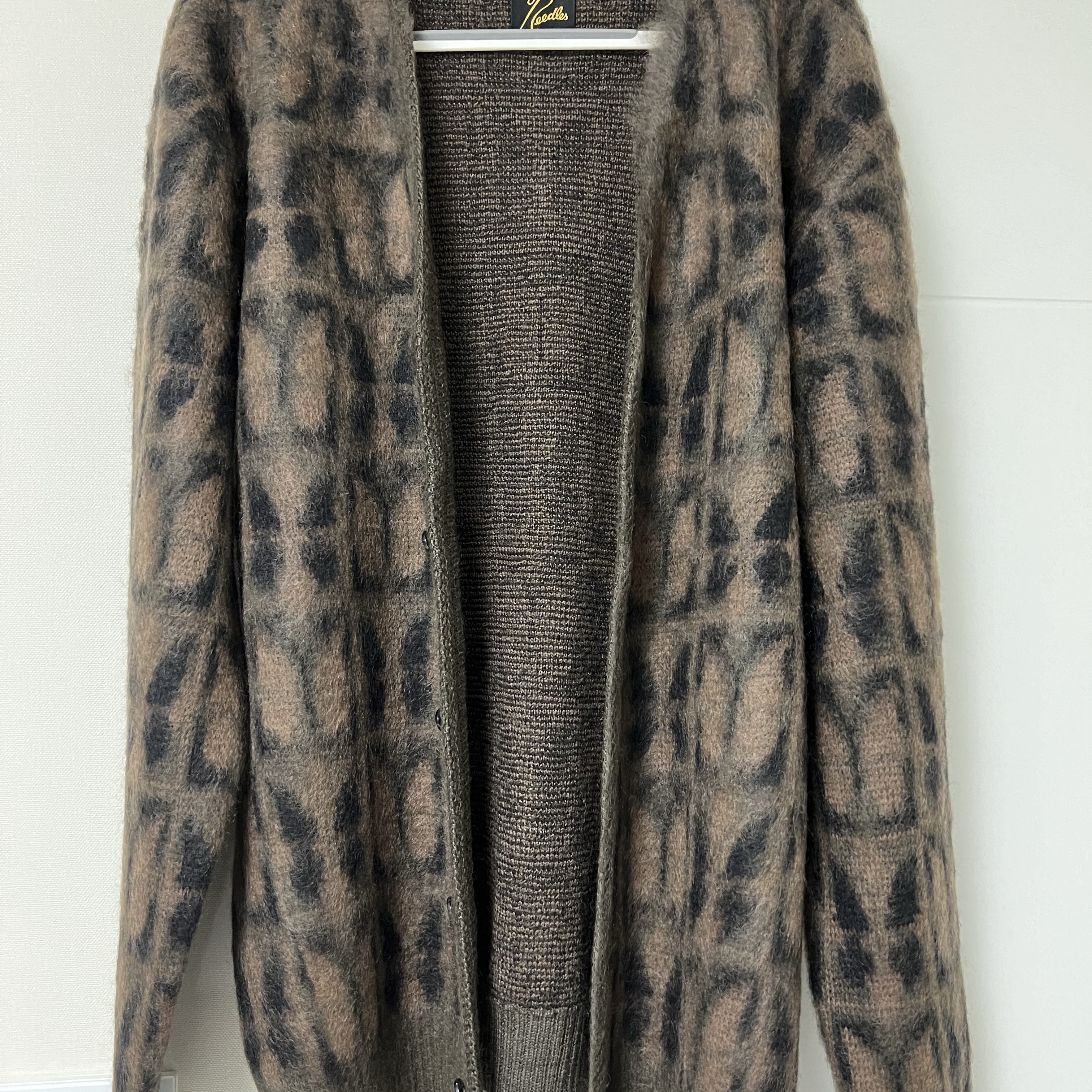 Needles Mohair Cardigan Papillon 착용 스타일