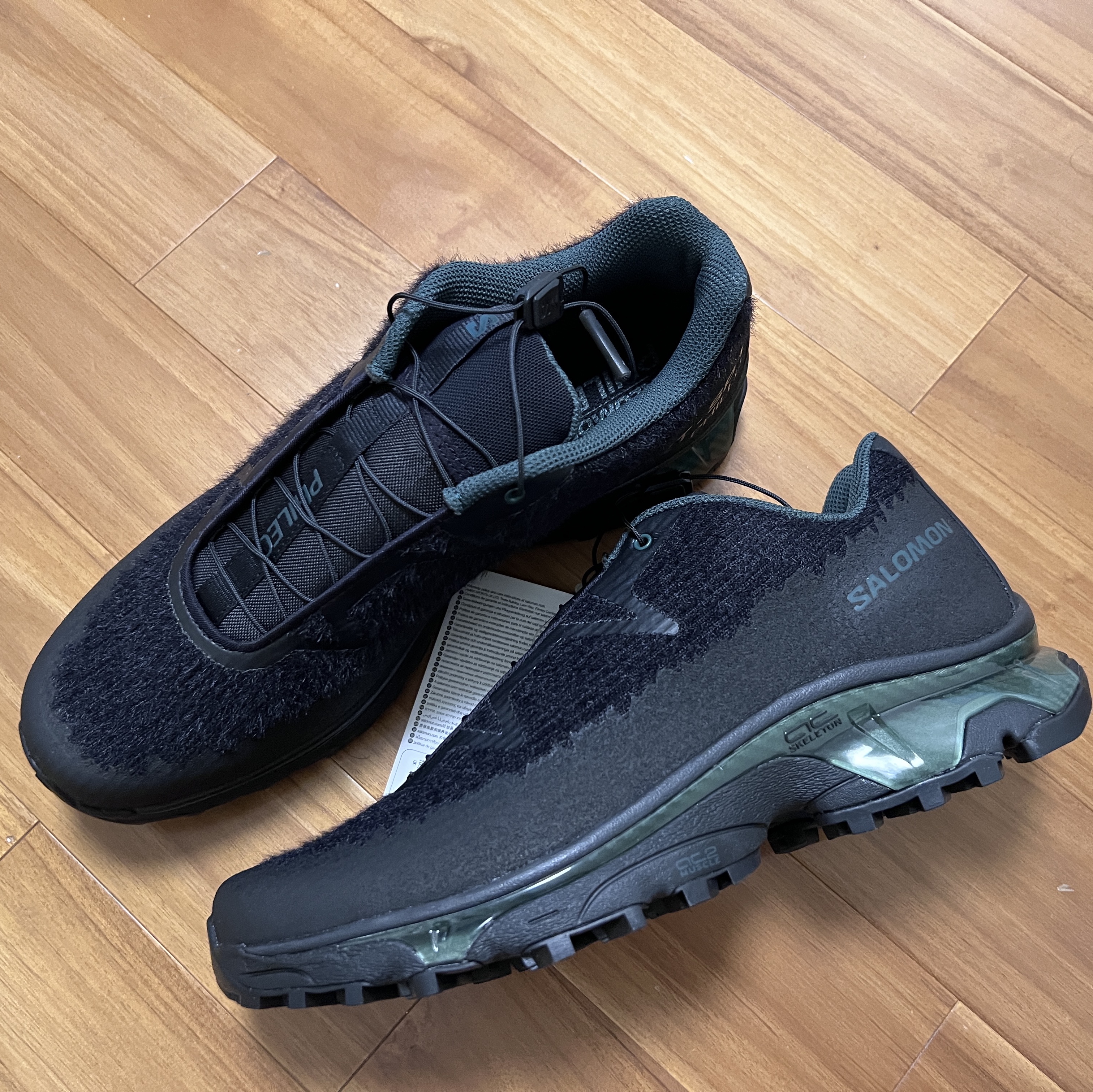 Salomon x Phileo XT-SP1 Black Darkest Spruce 착용 스타일