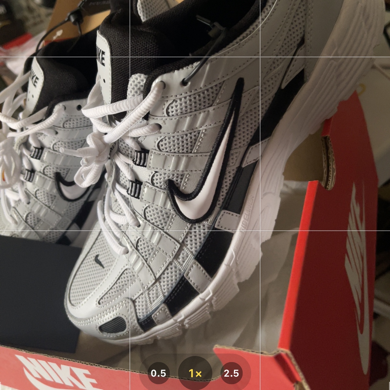 Nike P-6000 Pure Platinum 착용 스타일