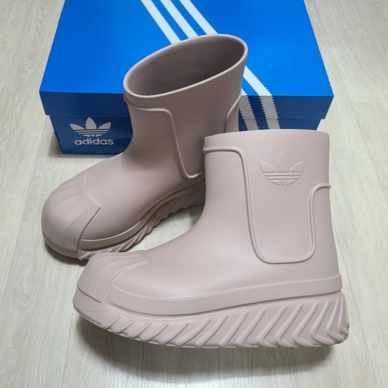 (W) Adidas Adifom Superstar Boot Wonder Taupe 착용 스타일