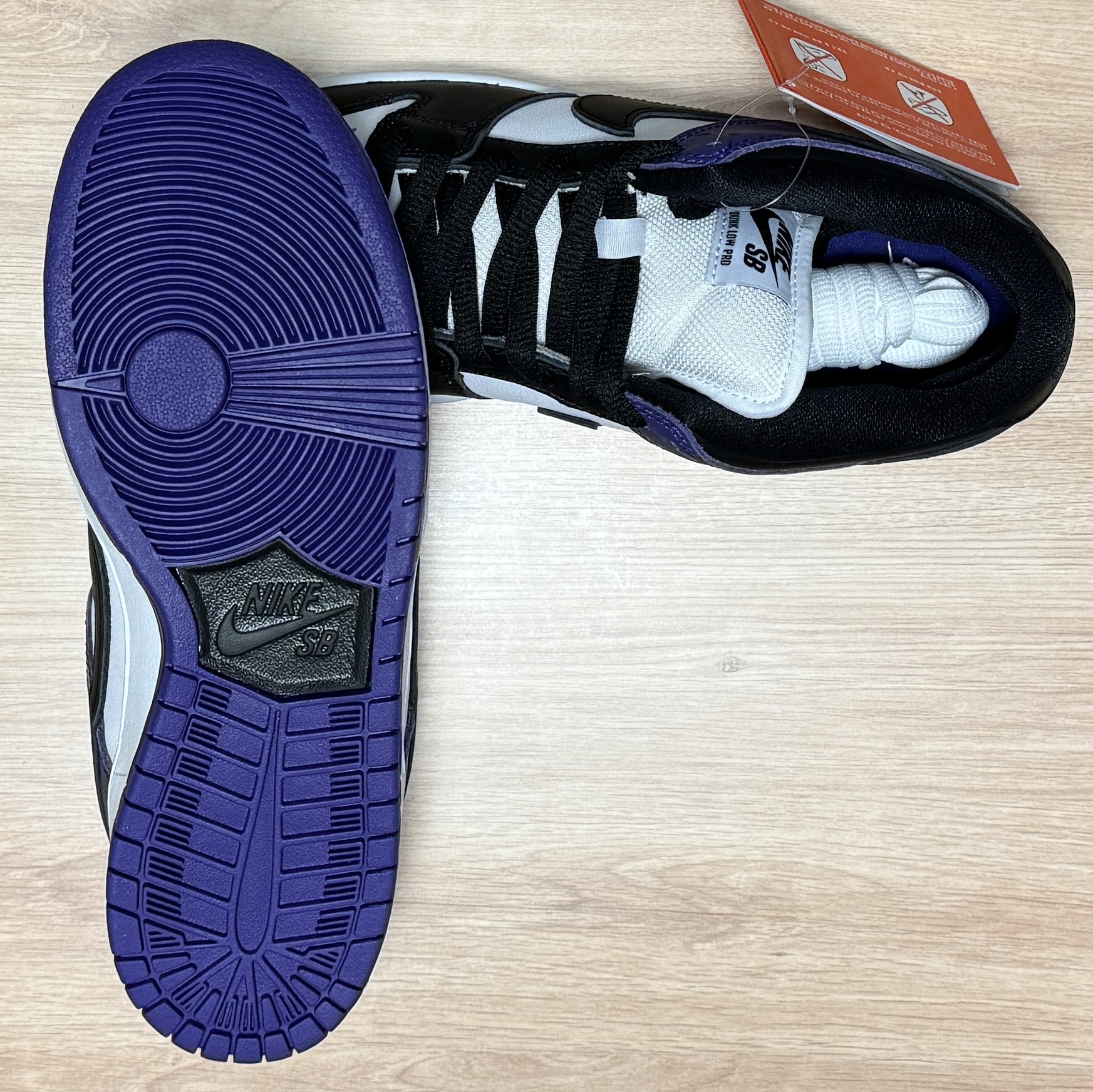 Nike SB Dunk Low Pro Court Purple 착용 스타일