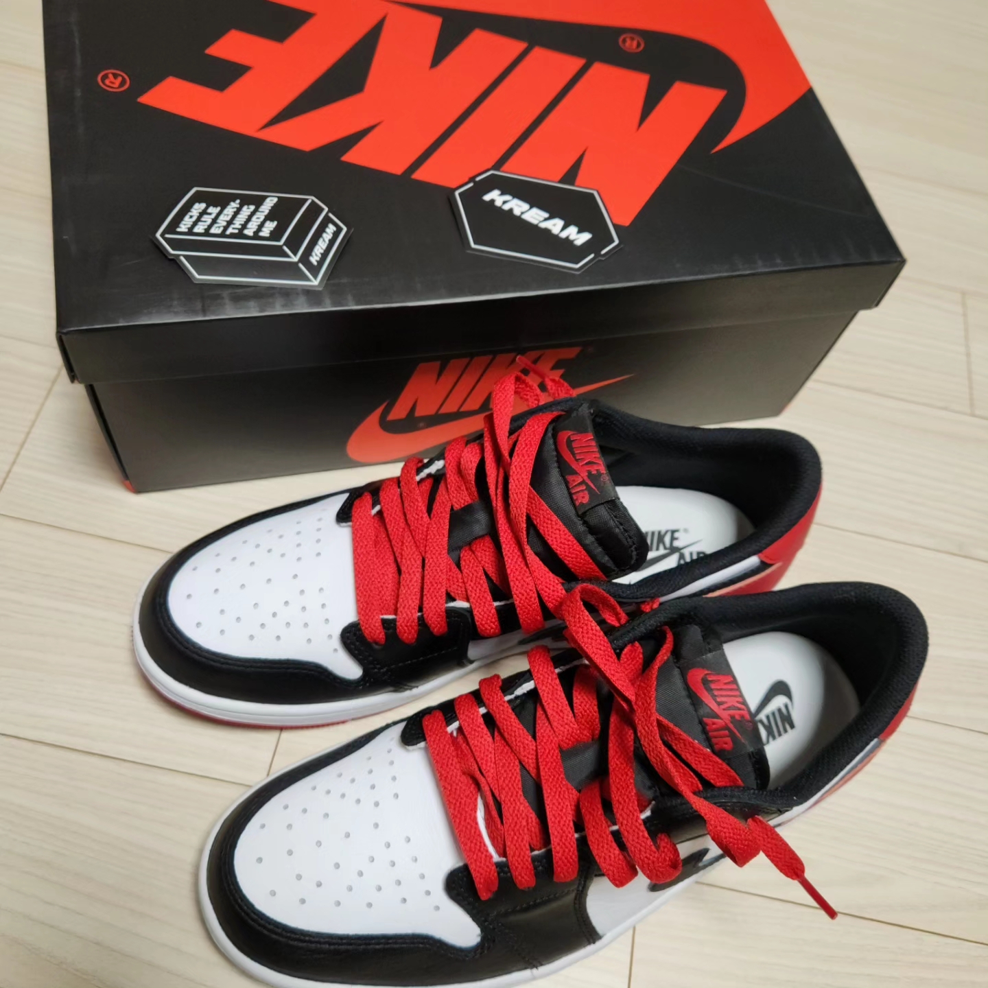 Jordan 1 Retro Low OG Black Toe 착용 스타일