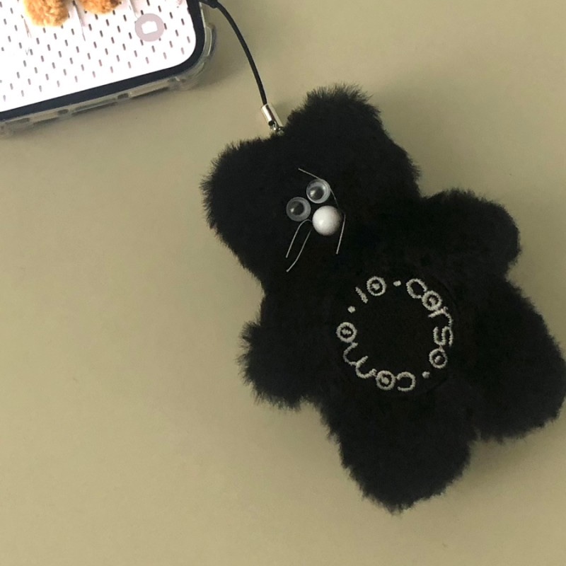 Monamhee x 10 Corso Como Bianco Phone Strap Black 착용 스타일