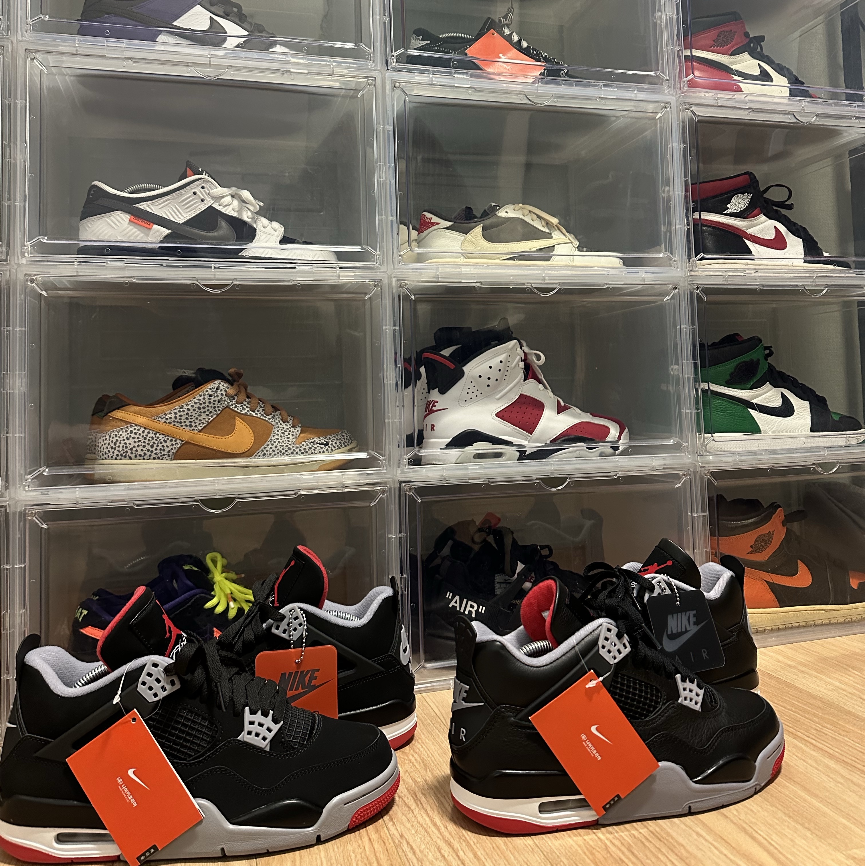 Jordan 4 Retro Bred Reimagined, Jordan 4 Retro Bred 2019 착용 스타일