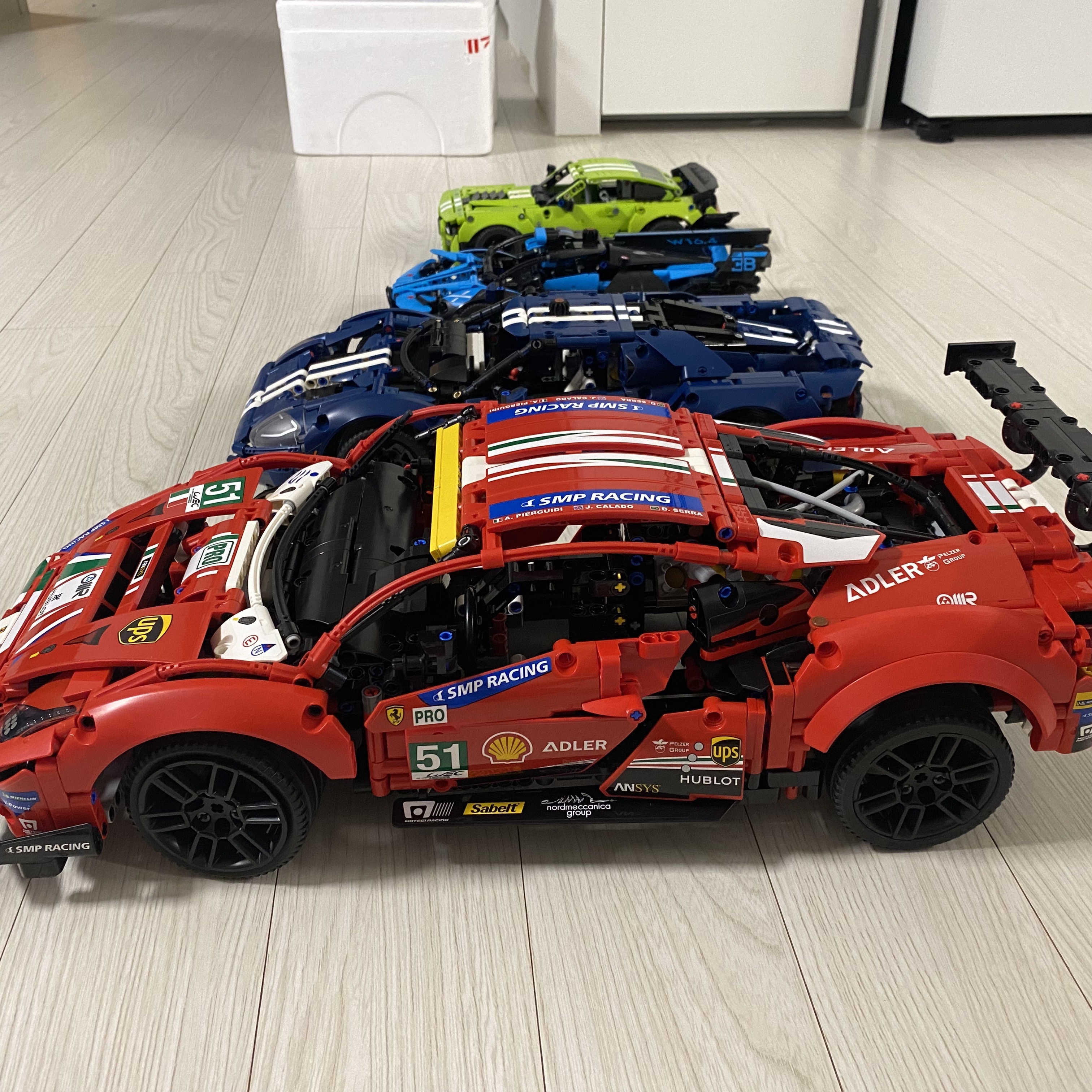Lego Ferrari 488 GTE AF Corse #51 착용 스타일