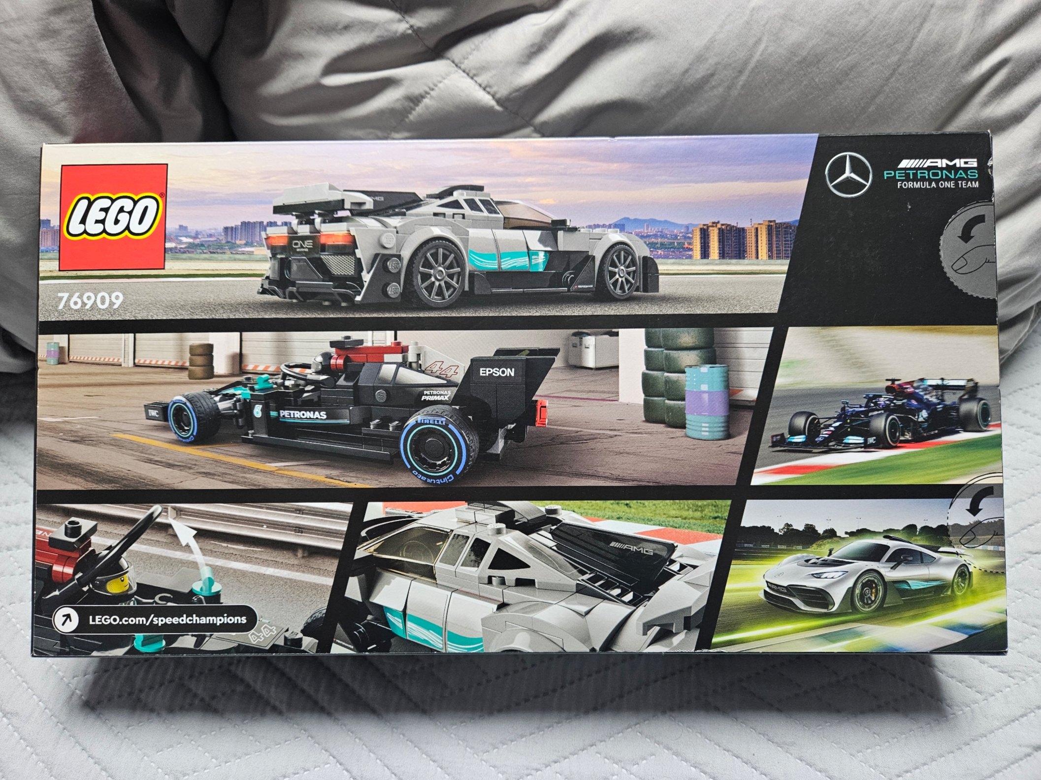 Lego Mercedes-AMG F1 W12 E Performance & Mercedes-AMG Project One 착용 스타일 - 2