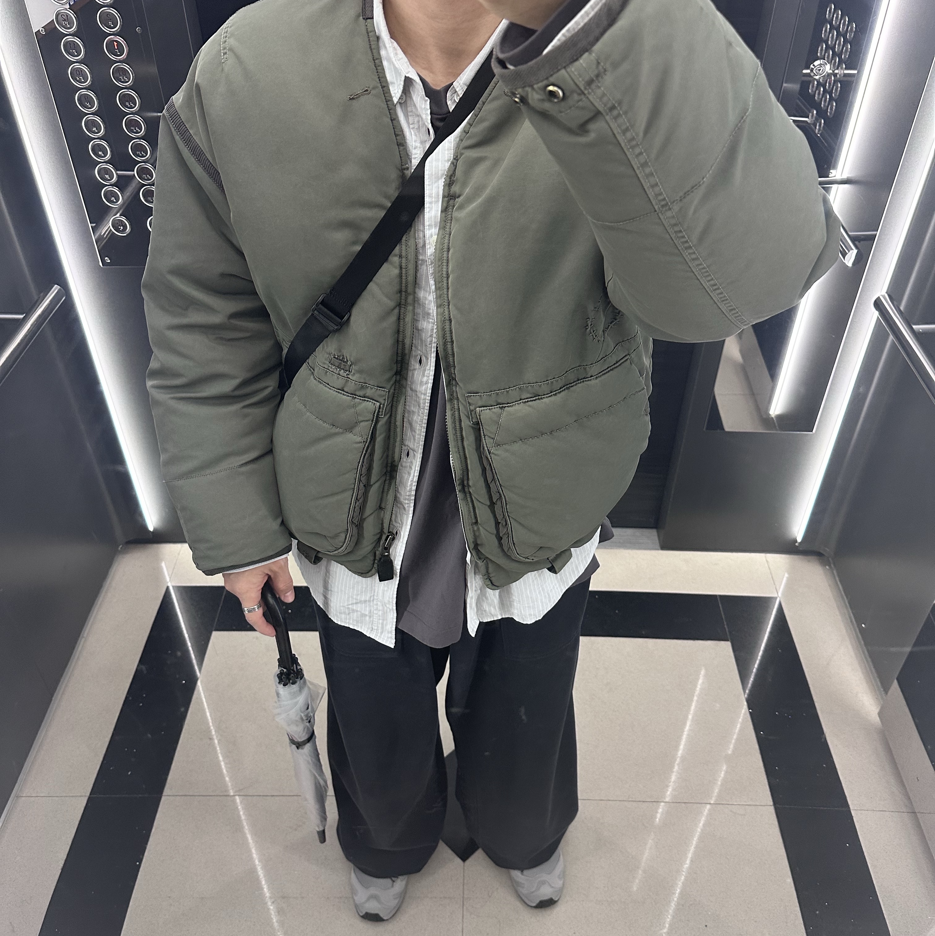 Salomon XA Pro 3D Alloy Silver 착용 스타일