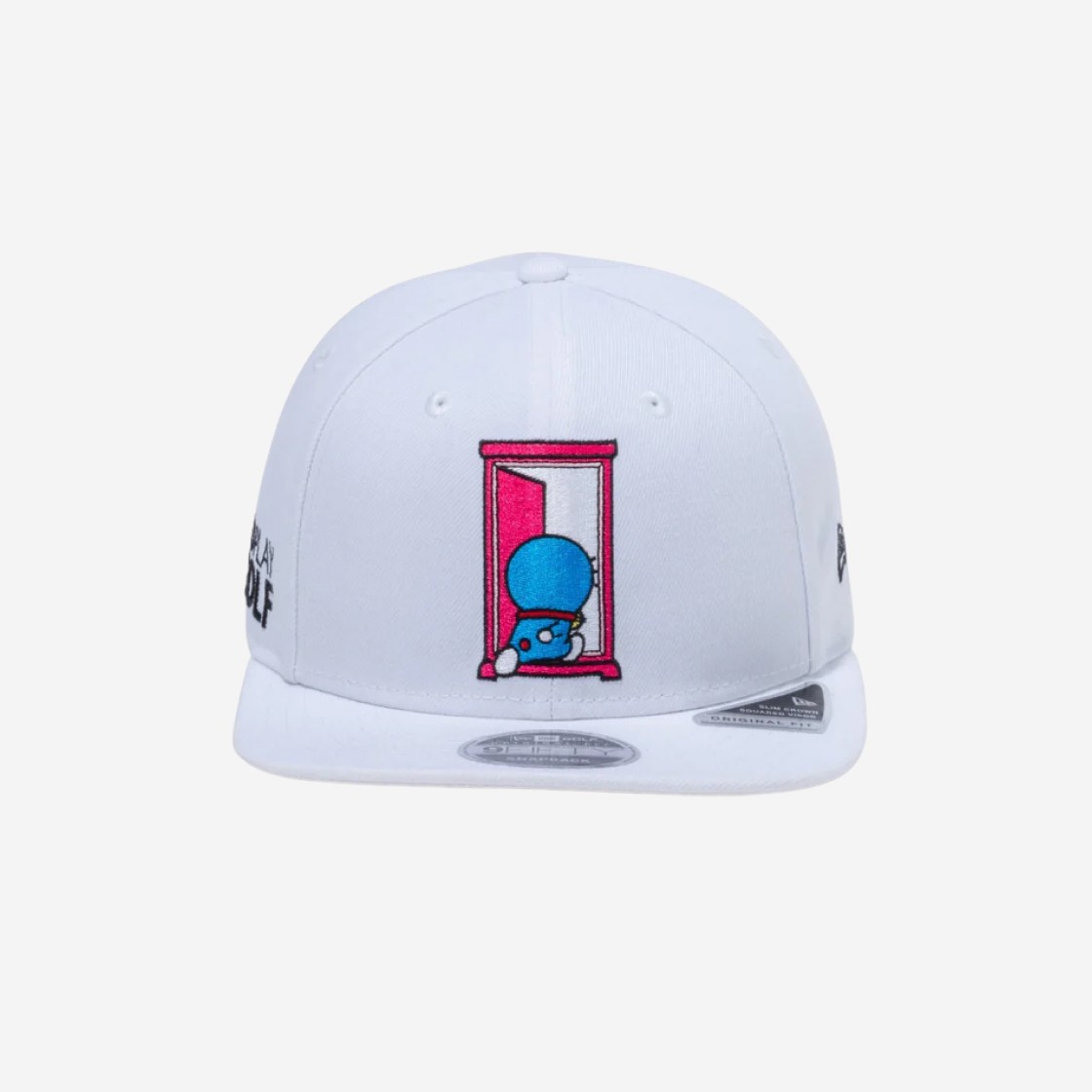 New Era x Doraemon Golf 9Fifty Original Fit Cap Doraemon Dokodemo Door White 상세 이미지 1