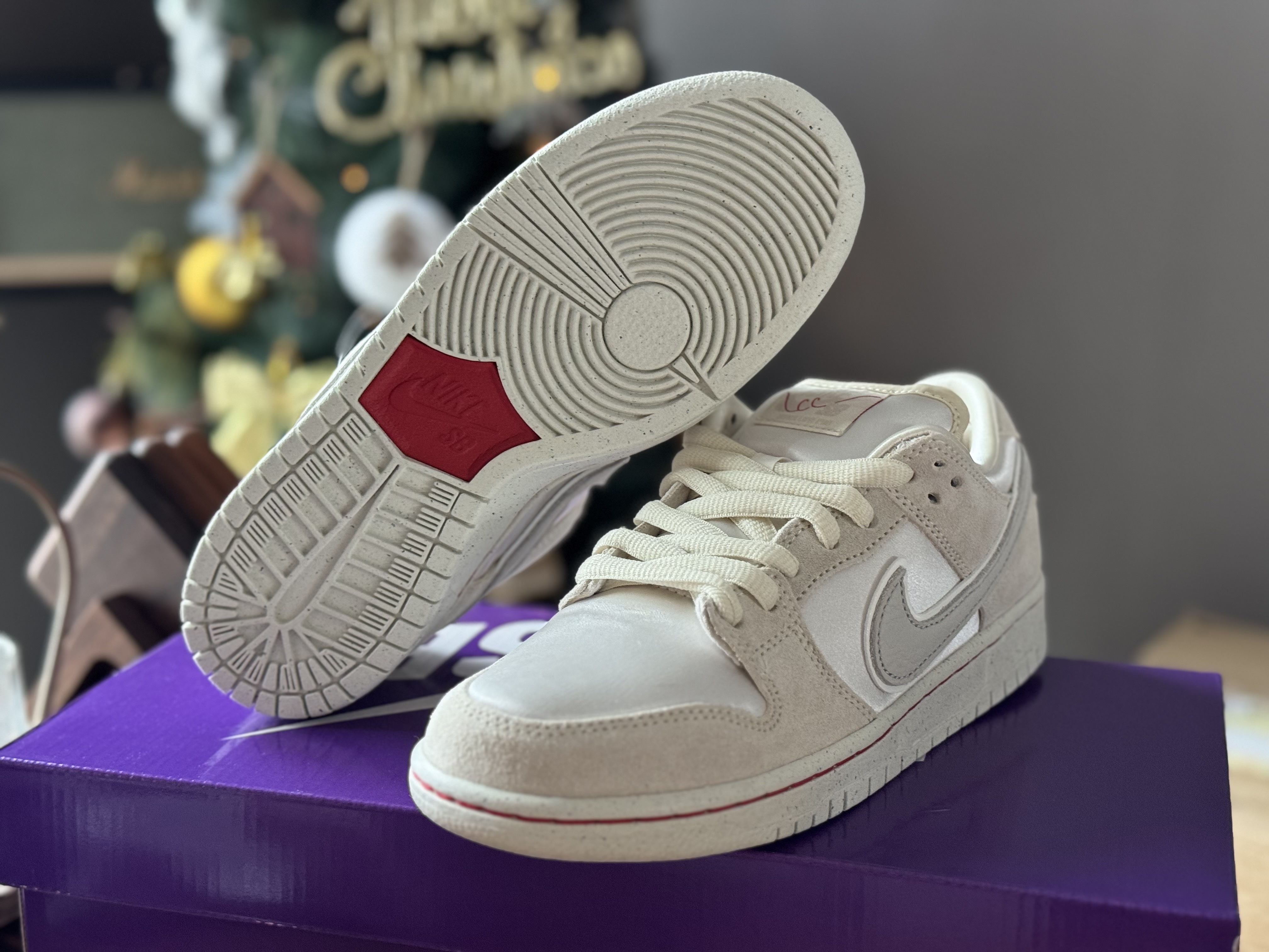 Nike SB Dunk Low PRM Coconut Milk 착용 스타일 - 3