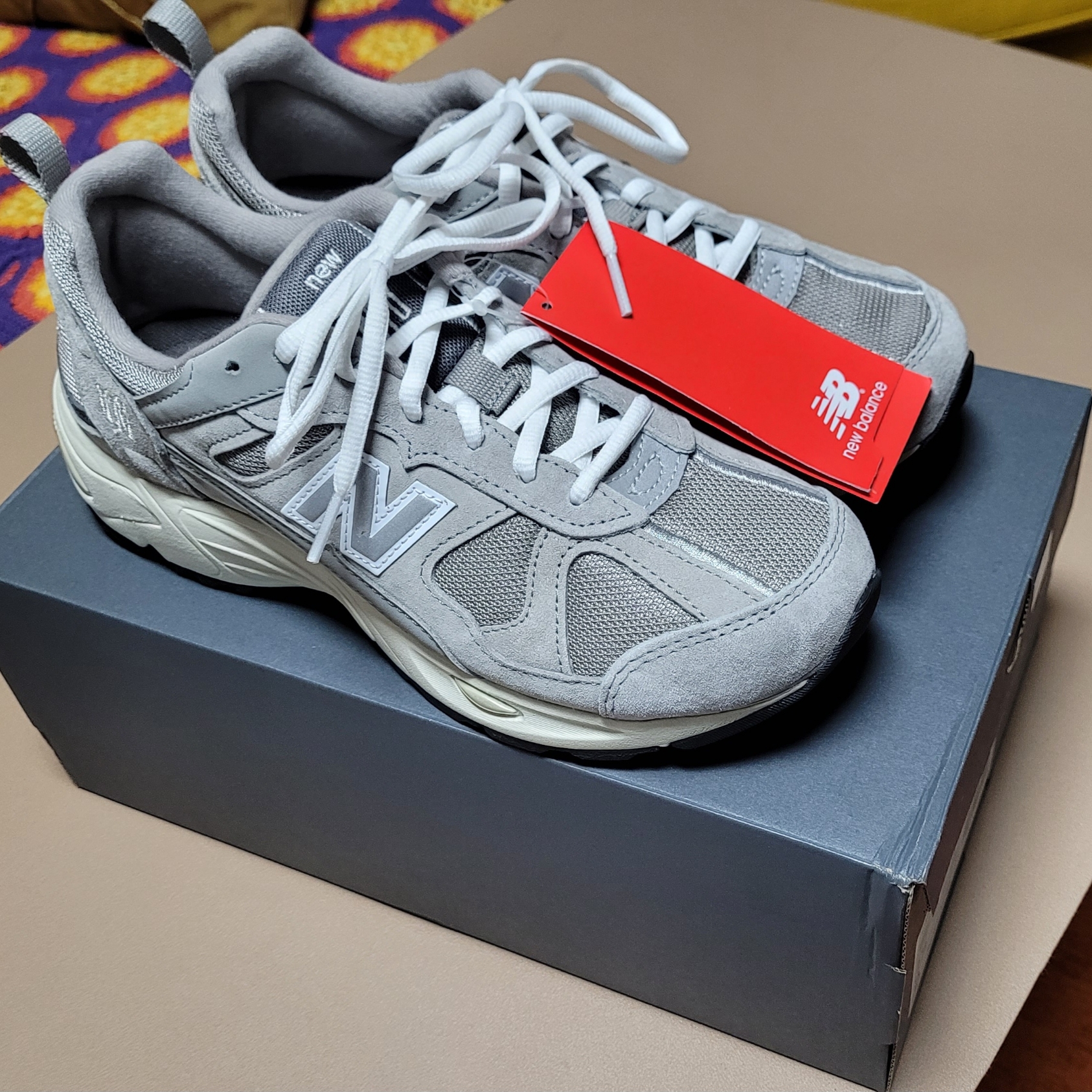 New Balance 878 Gray 착용 스타일 - 1