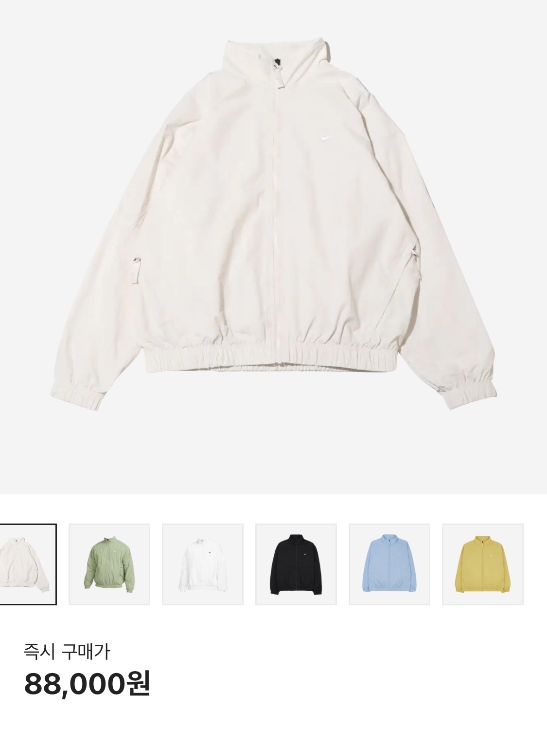 Nike NRG Solo Swoosh Woven Track Jacket Phantom White - Asia, Essentials Longsleeve Polo Dark Heather Oatmeal - 24SS 착용 스타일 - 2