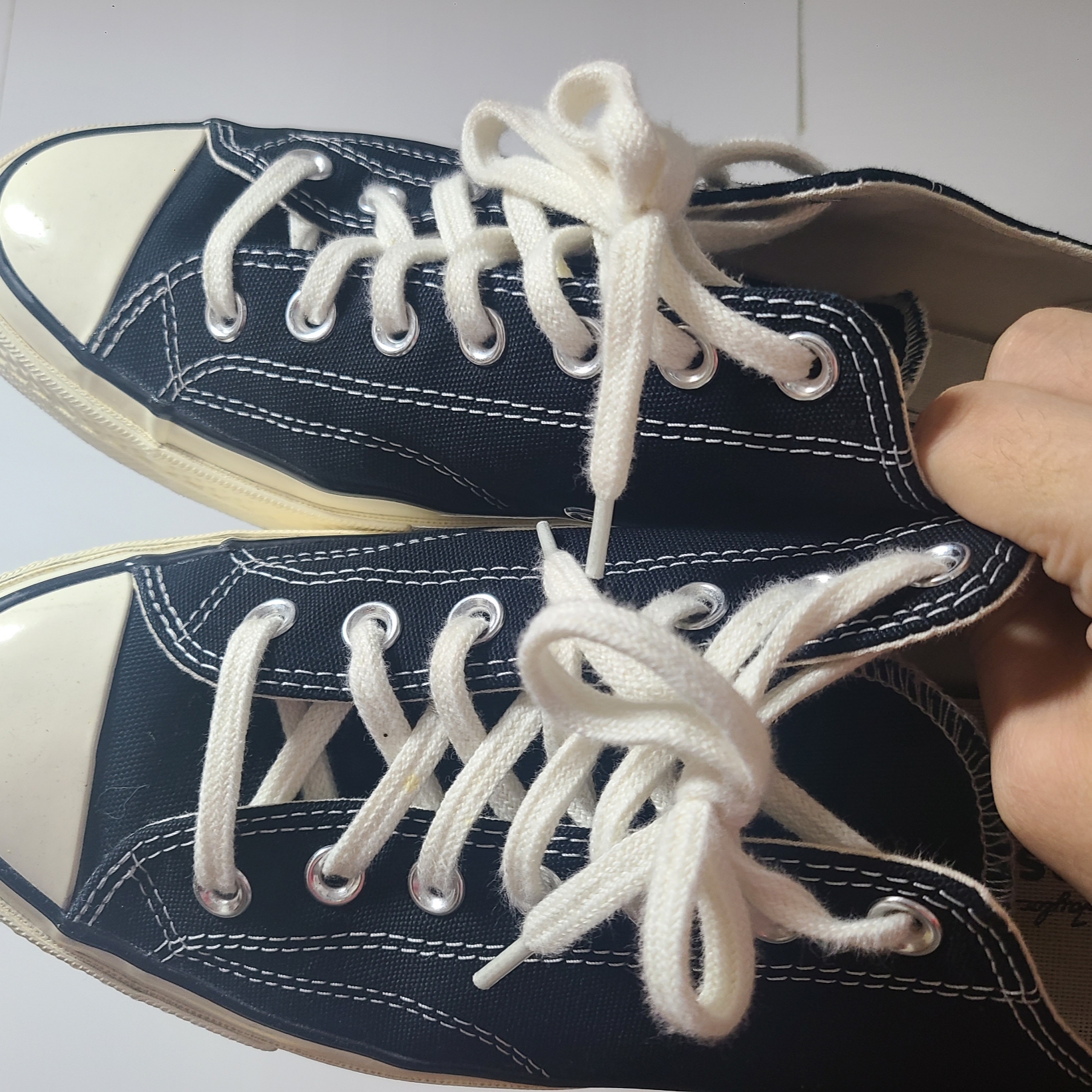 Converse Chuck 70 Ox Black - Standard 착용 스타일