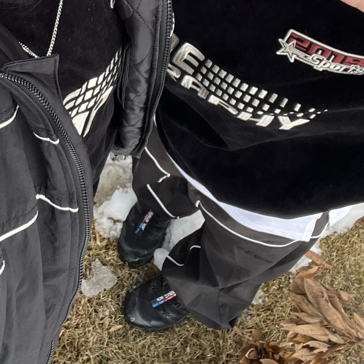 Salomon XT-6 ADV Black 착용 스타일 - 1