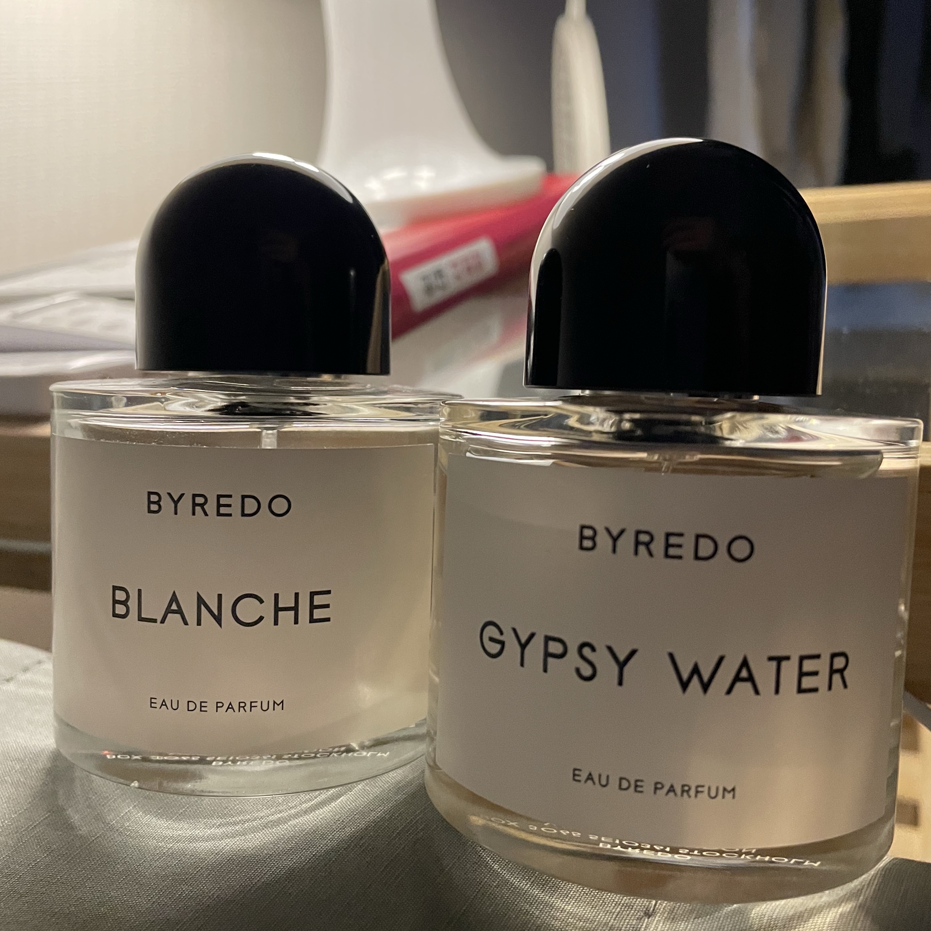 Byredo Gypsy Water Eau De Parfum 100ml, Byredo Blanche Eau De Parfum 100ml 착용 스타일