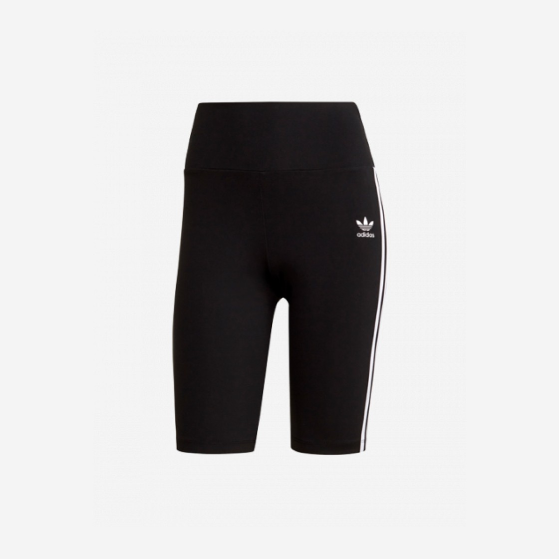 (W) Adidas Adicoloor Classics Primeblue High Waisted Short Tights Black - US Sizing 상세 이미지 1