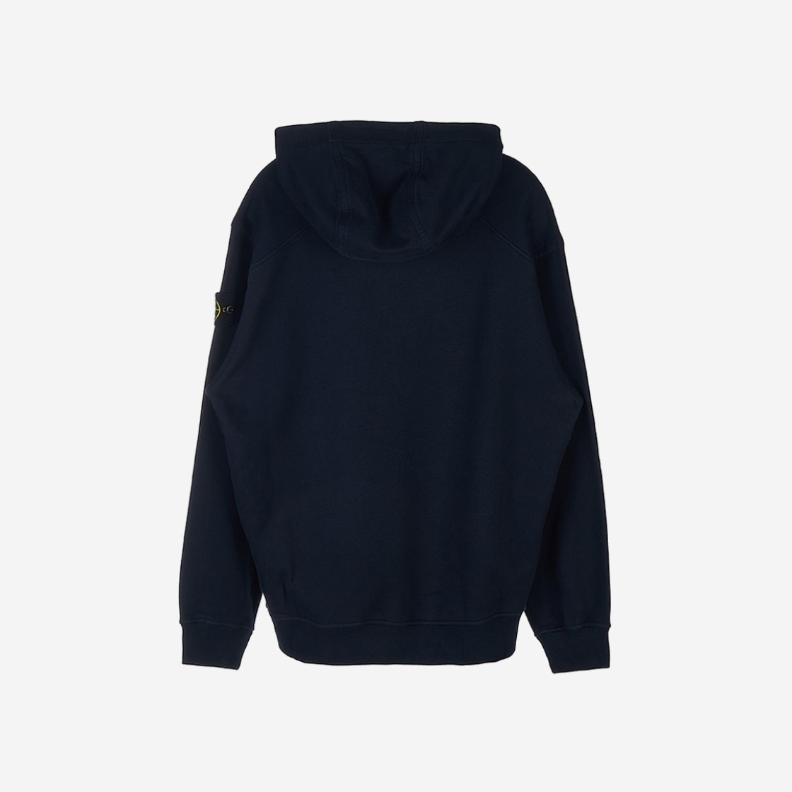 Stone Island 61820 Cotton Fleece Hooded Sweatshirt Navy Blue - 22FW 상세 이미지 2