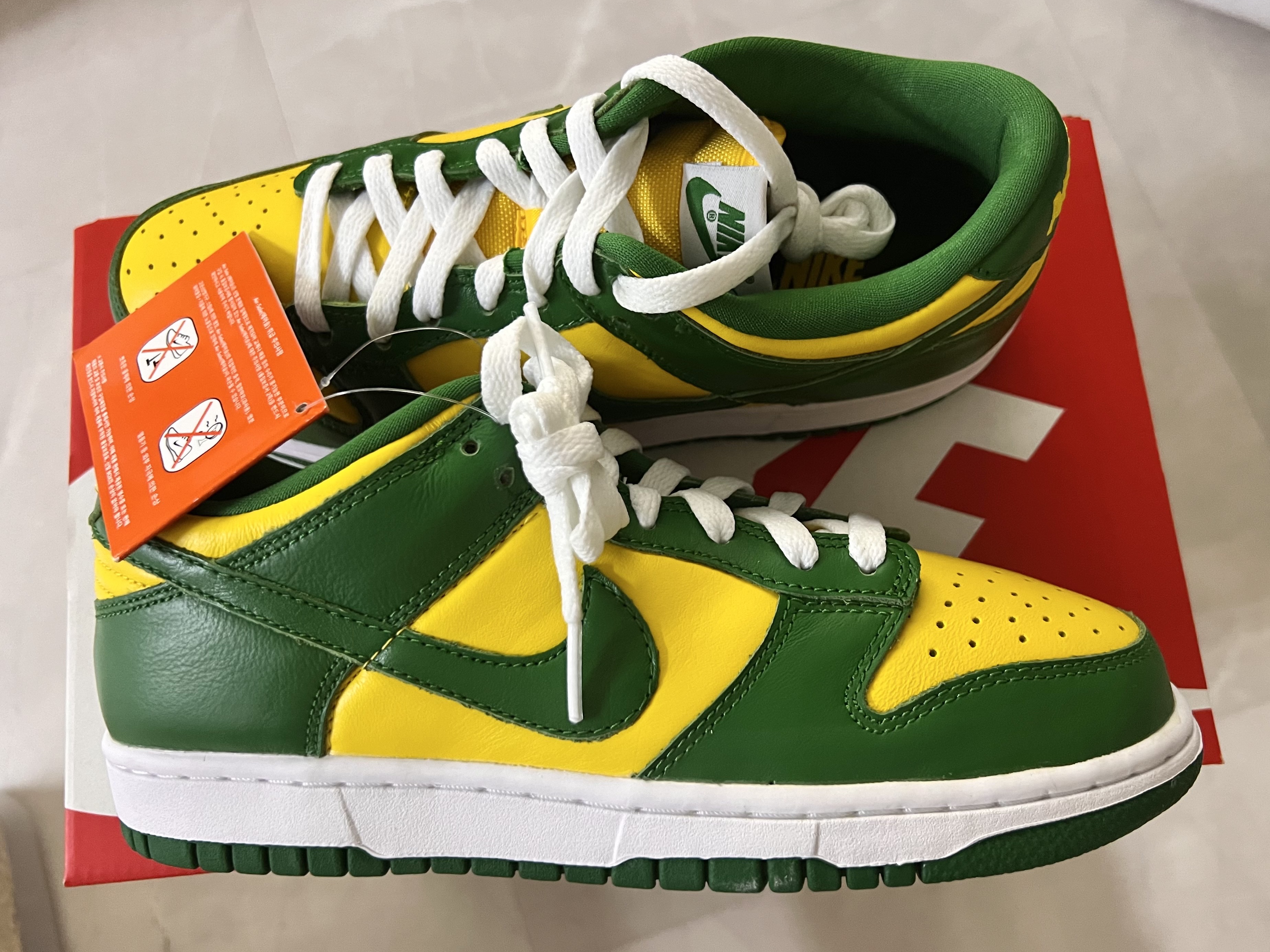 Nike Dunk Low SP Brazil 2024 착용 스타일