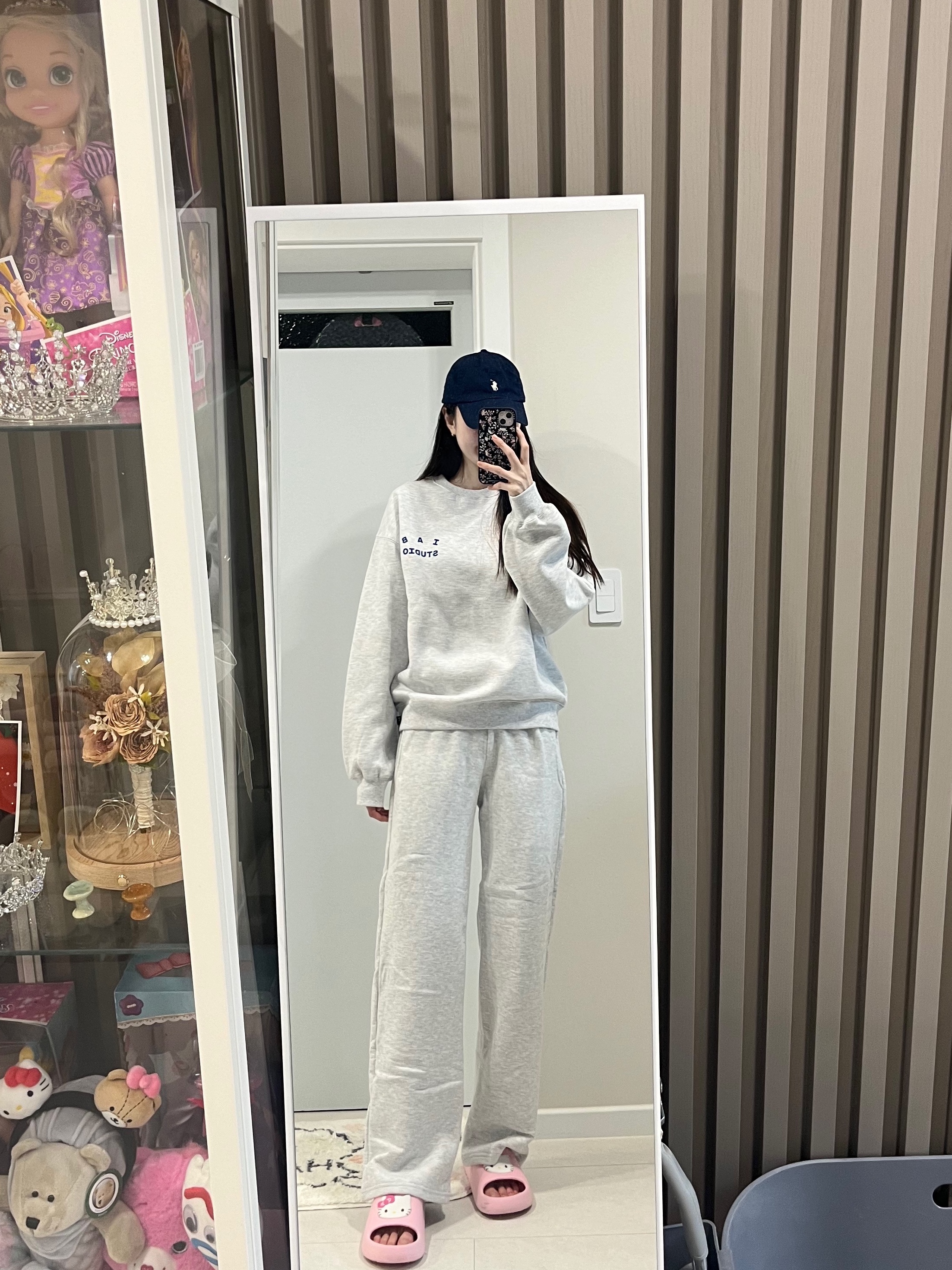IAB Studio Sweatshirt Light Gray - 23FW, [30% 적립] Polo Ralph Lauren Cotton Chino Ball Cap Newport Navy 착용 스타일